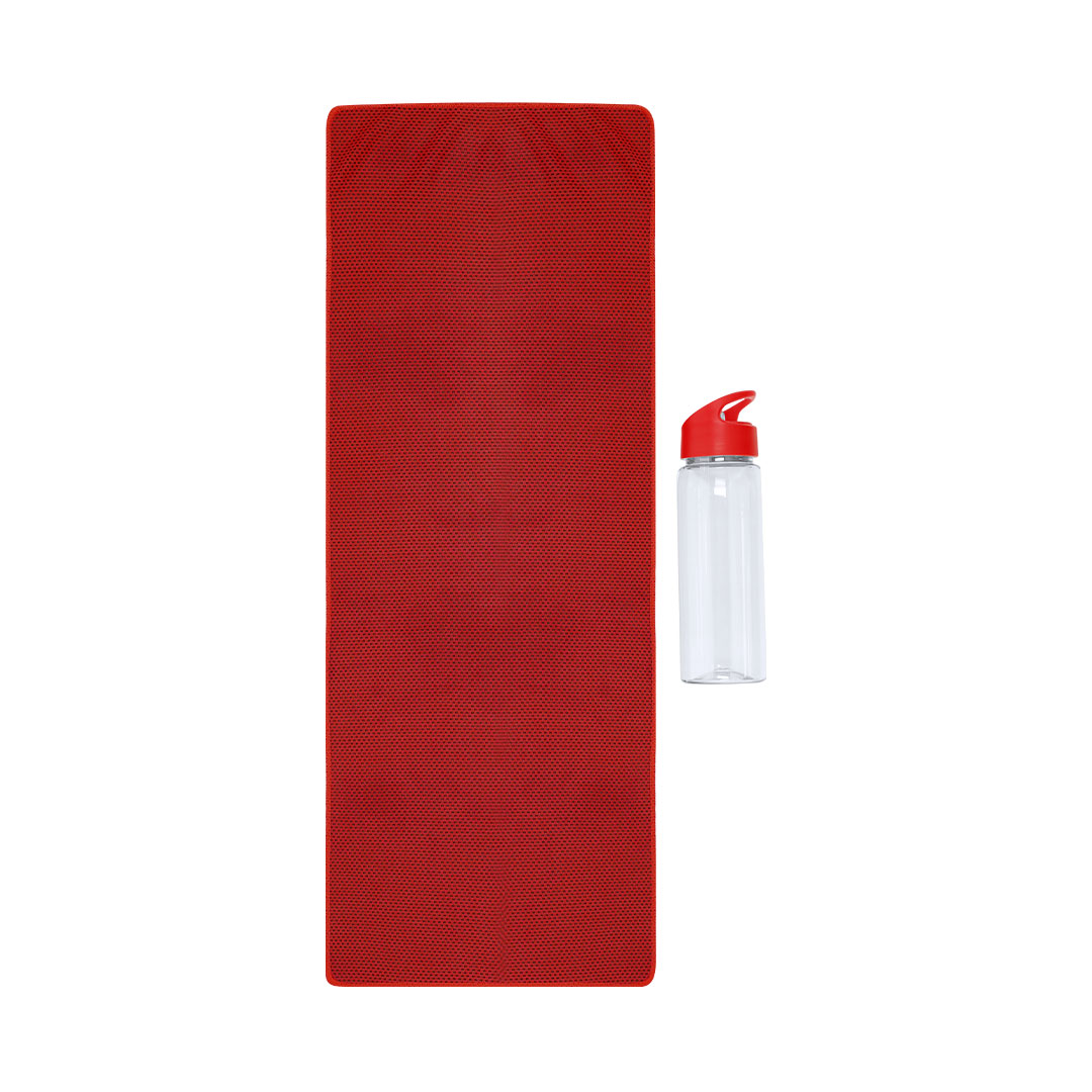 Bidón Garyl set 800ml RPET toalla 30x80cm - Tazas y botellas - Regalo Promocional Personalizado - vista alternativa