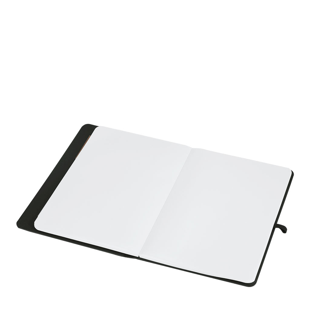Bloc de notas personalizado Bochum en cartón reciclado con notas adhesivas y tarjetero - Oficina - Regalo Promocional Personalizado - imagen 3