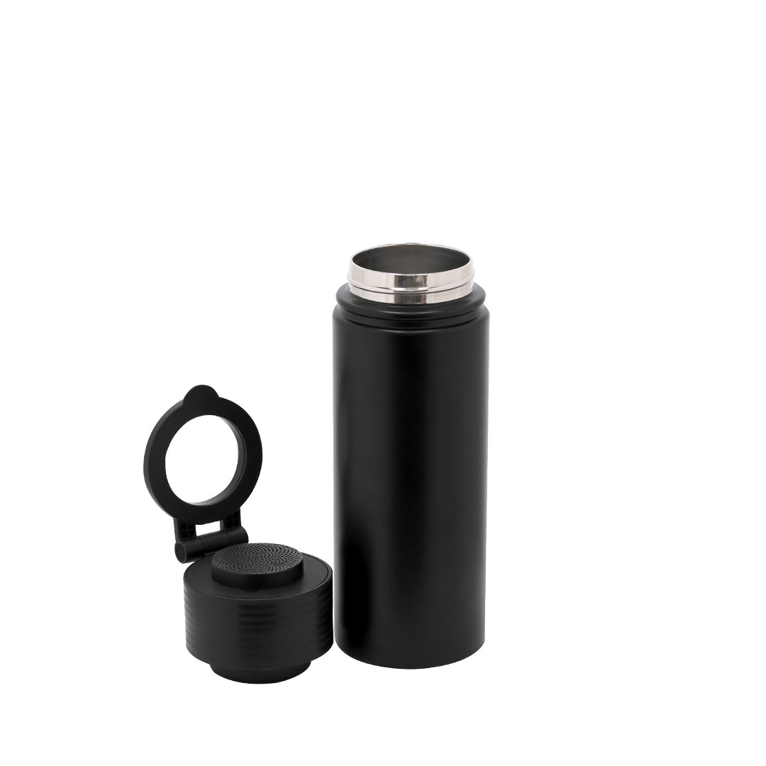 Bidón personalizado Térmico Multifunción Bundy de 500ml con Bluetooth 5.4 y soporte smartphone - Tazas y botellas - Regalo Promocional Personalizado - vista alternativa