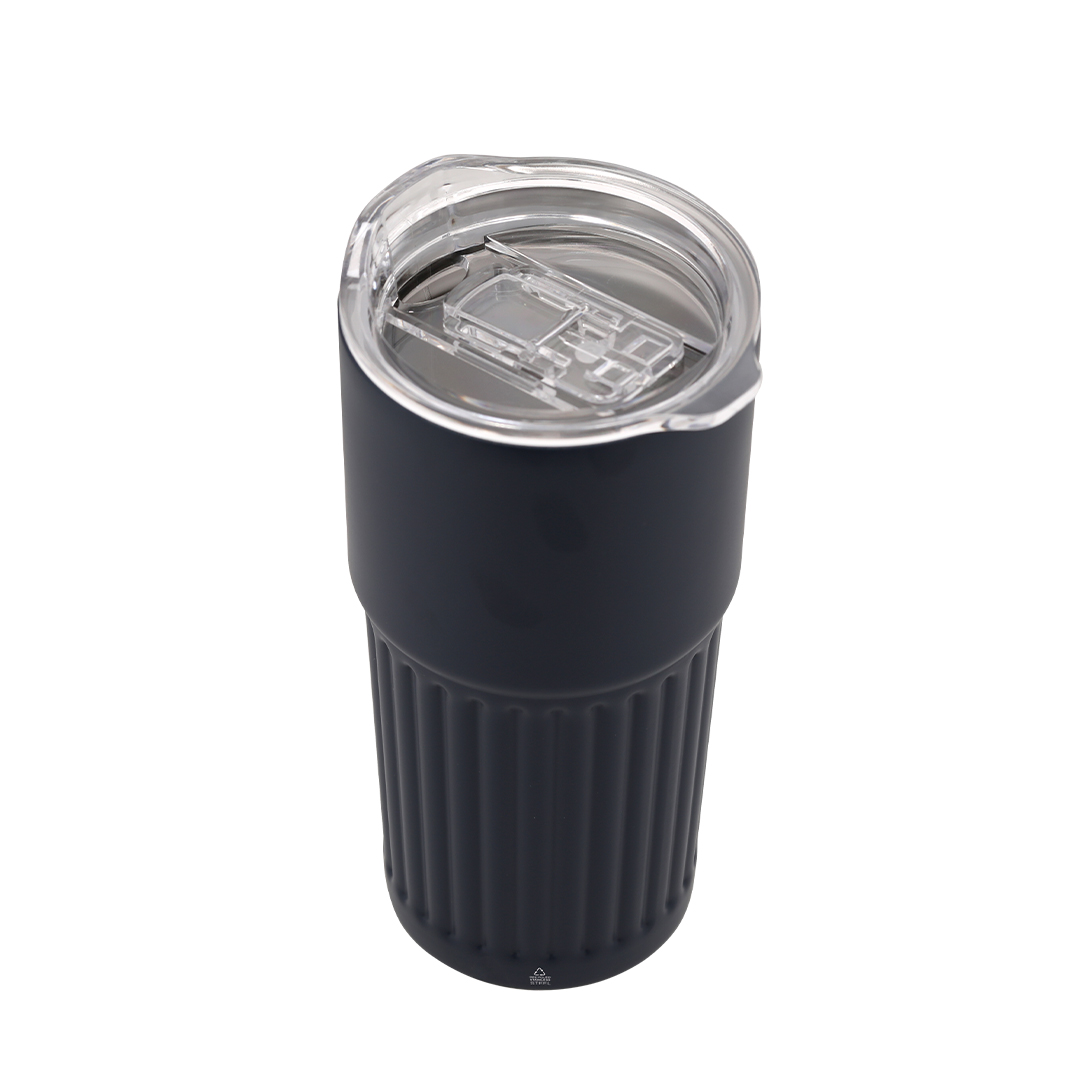Vaso térmico personalizado Gillan de acero reciclado biselado de 500ml - Termos personalizados - Regalo Promocional Personalizado - imagen 3