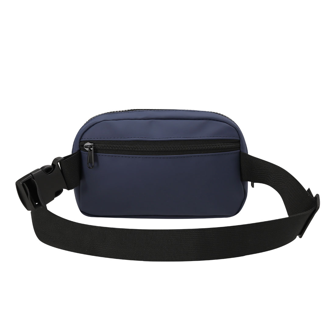 Riñonera personalizada Kaply de diseño de PU con bolsillo trasero - Riñoneras personalizadas - Regalo Promocional Personalizado - vista alternativa