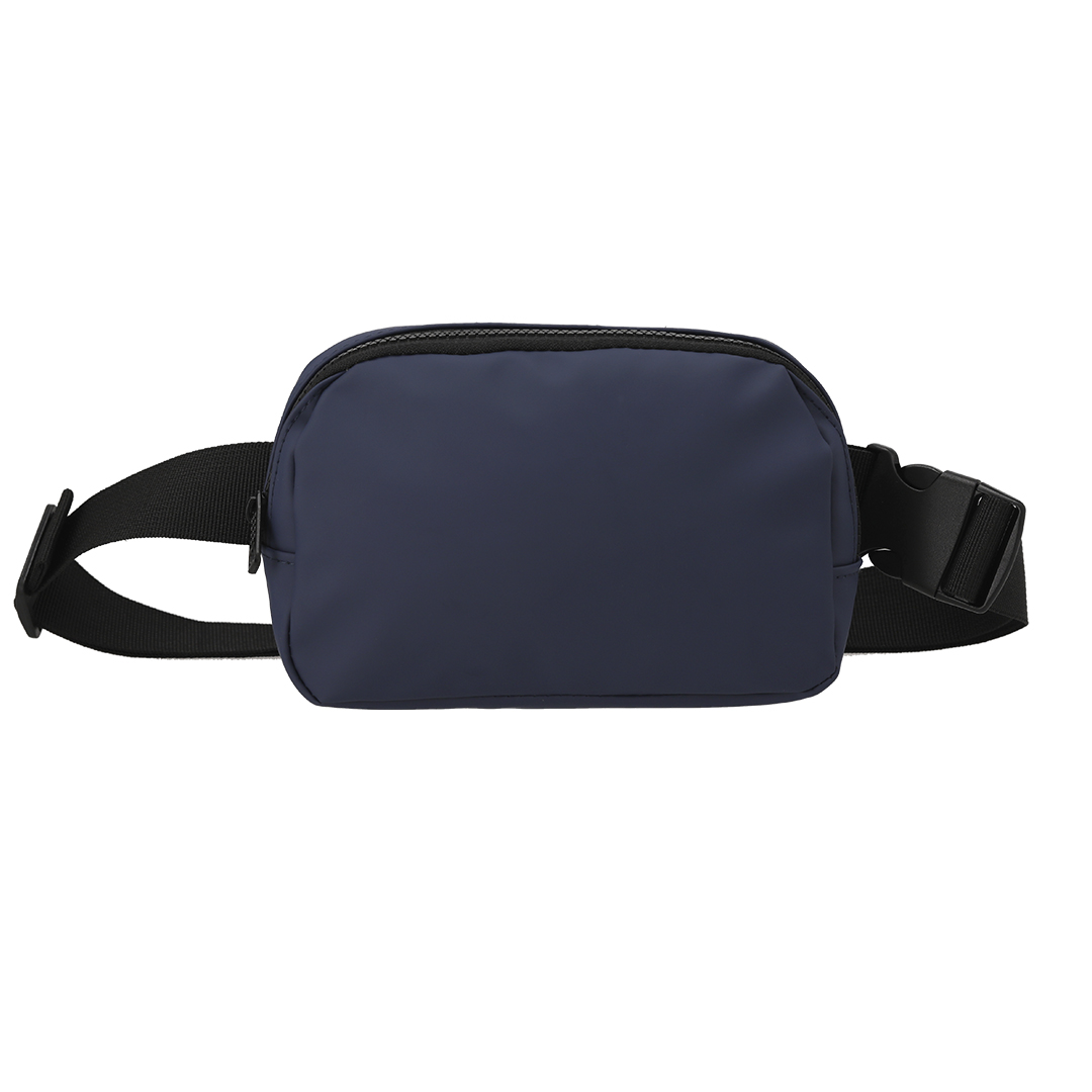 Riñonera personalizada Kaply de diseño de PU con bolsillo trasero - Riñoneras personalizadas - Regalo Promocional Personalizado