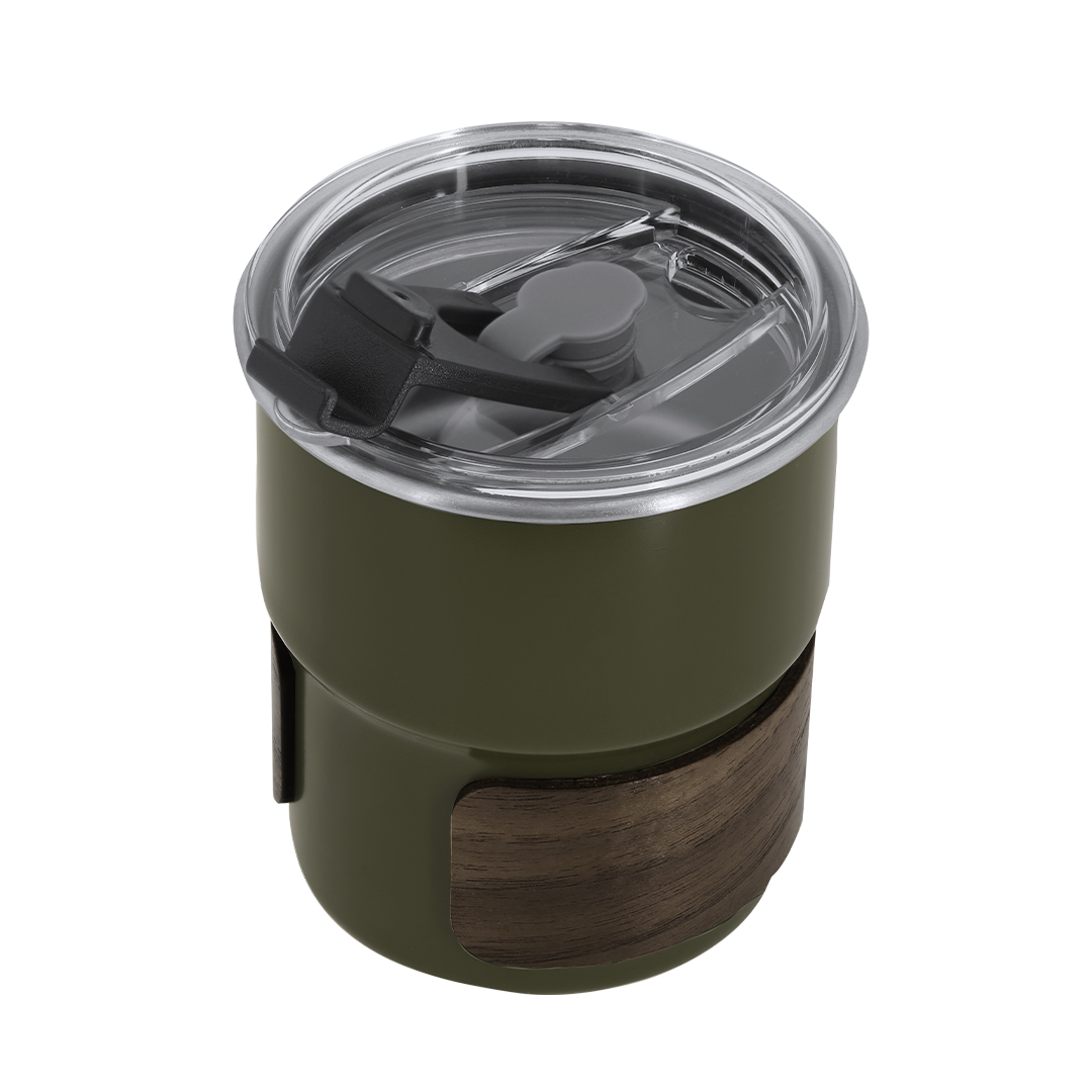 Vaso personalizado Gasking de acero inox con madera de 250ml - Tazas y vasos personalizados - Regalo Promocional Personalizado - vista alternativa