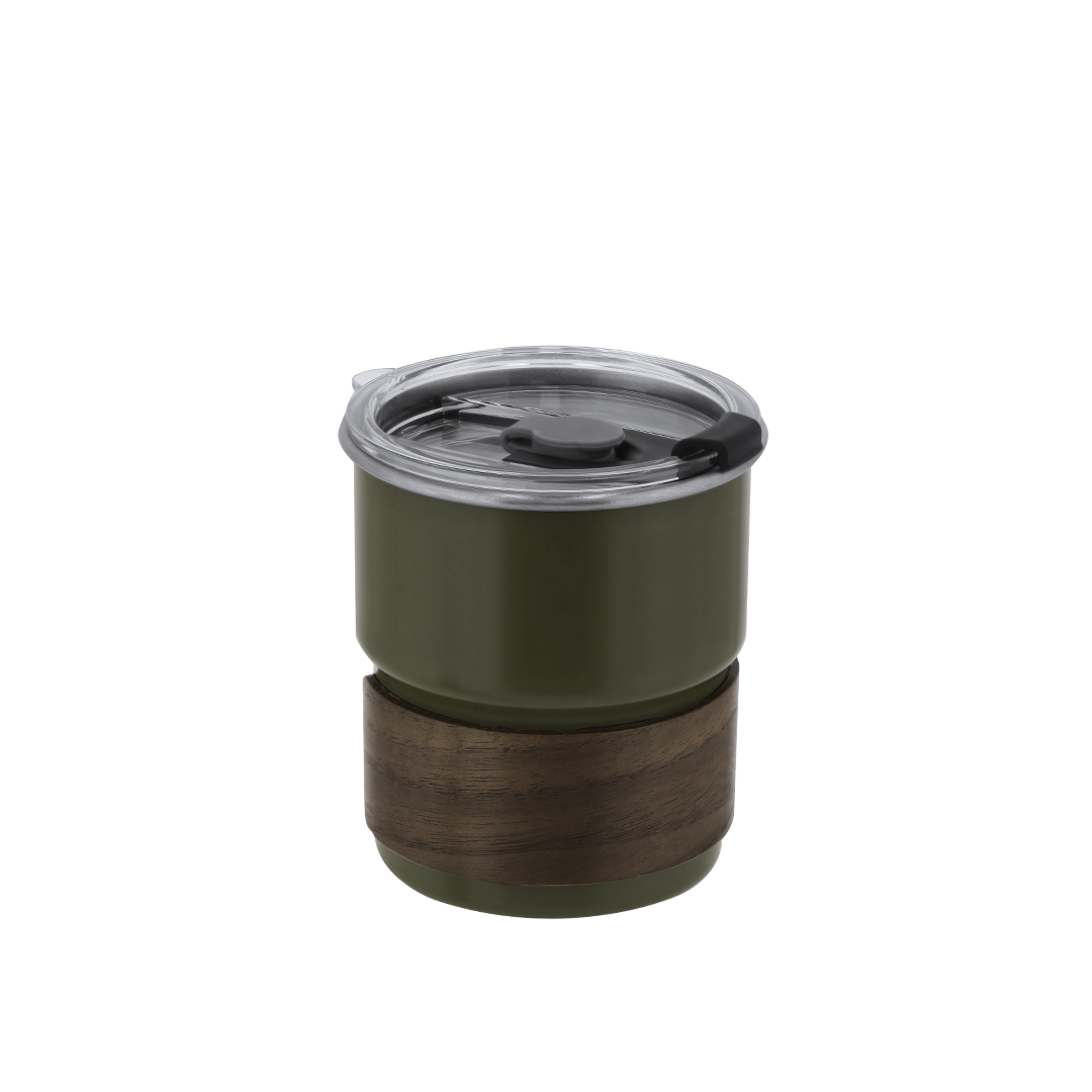 Vaso personalizado Gasking de acero inox con madera de 250ml - Tazas y vasos personalizados - Regalo Promocional Personalizado