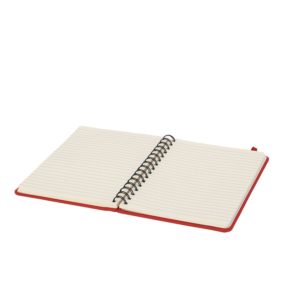 Libreta personalizada Pusik de PU reciclada con elástico - Set de escritura personalizados - Regalo Promocional Personalizado - vista alternativa