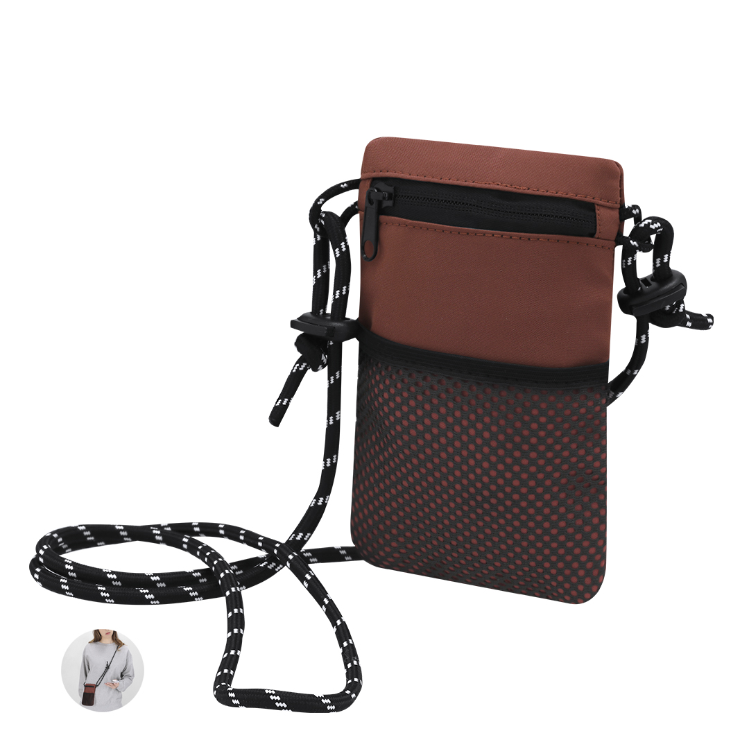 Portatodo personalizado Veltox de poliéster 150D con cremallera invisible - Porta todo - Regalo Promocional Personalizado