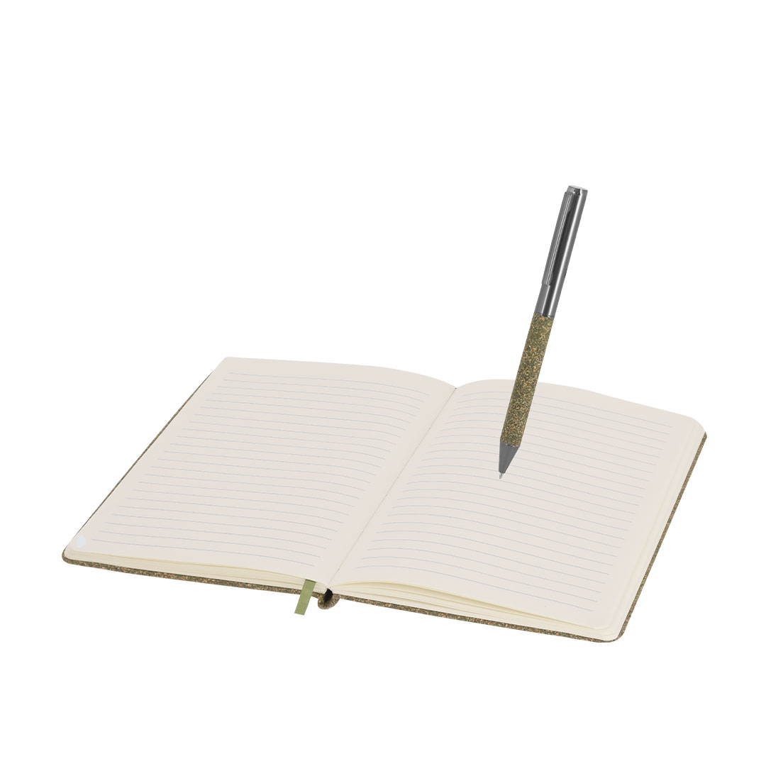 Set juegos personalizado fibra de té con bidón térmico acero - Set de escritura personalizados - Regalo Promocional Personalizado - imagen 4