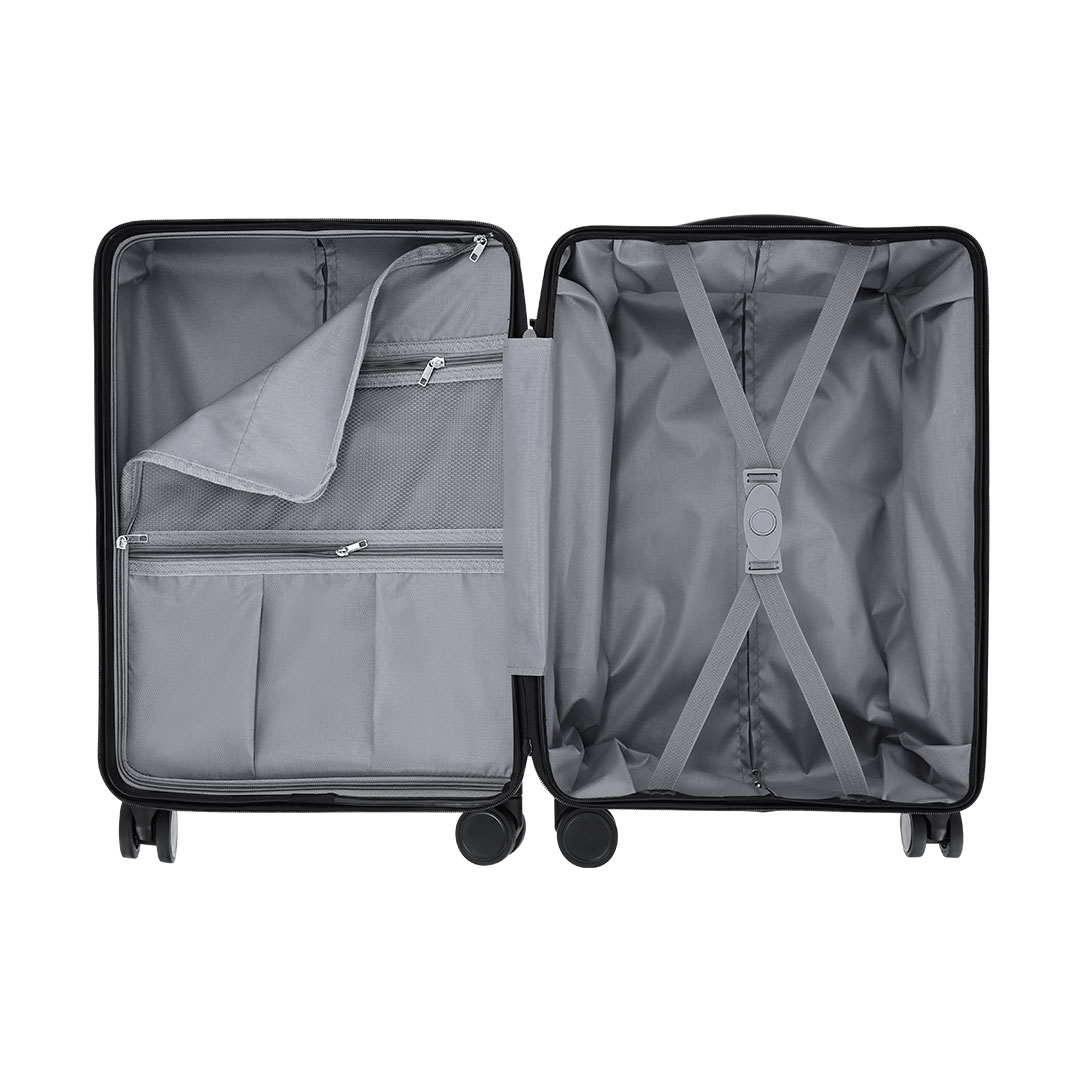 Trolley personalizado Corbin de ABS rígido con 4 ruedas giratorias - Viaje - Regalo Promocional Personalizado - imagen 4