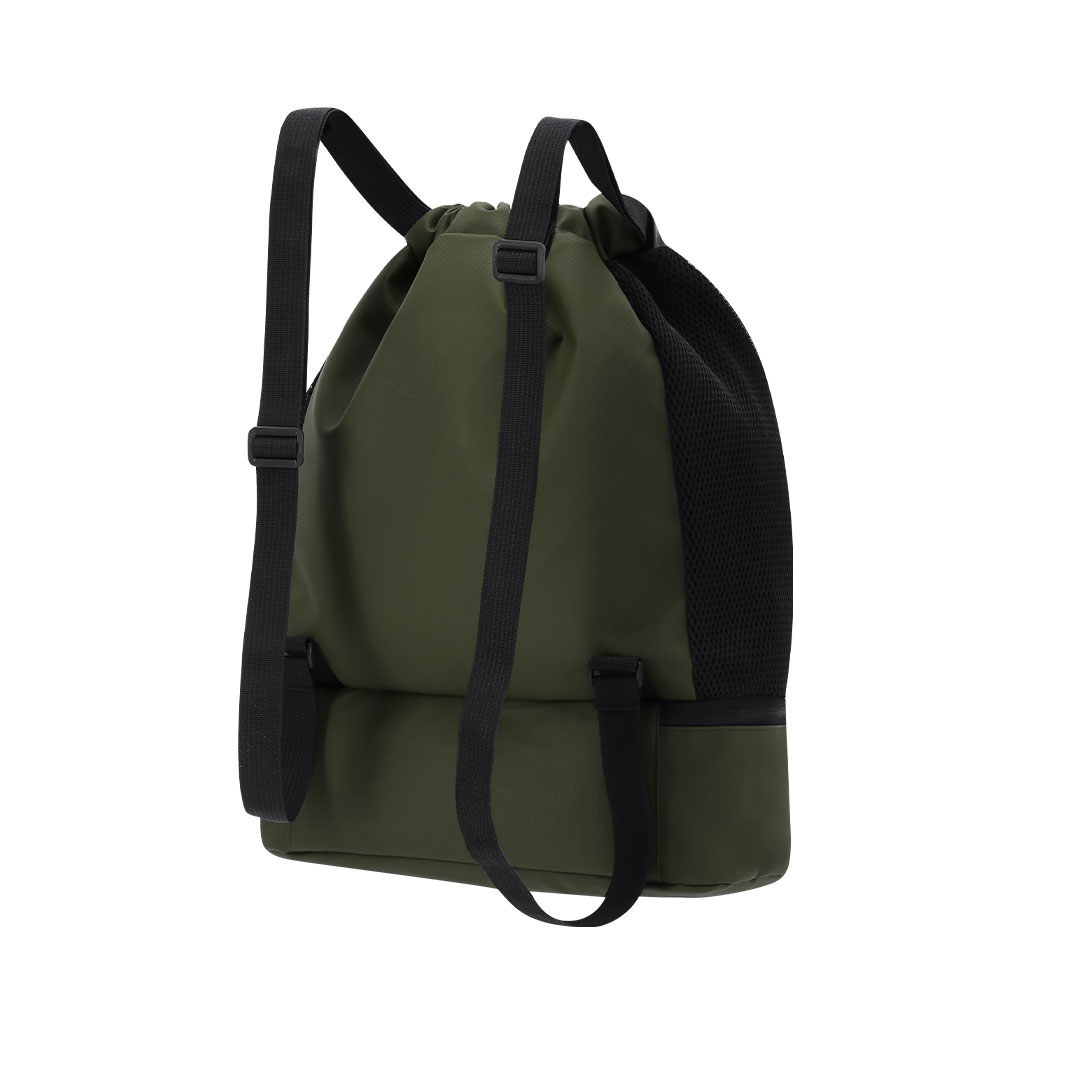 Mochila personalizada Handryx de PU con compartimento zapatos - Mochilas personalizadas - Regalo Promocional Personalizado - vista alternativa