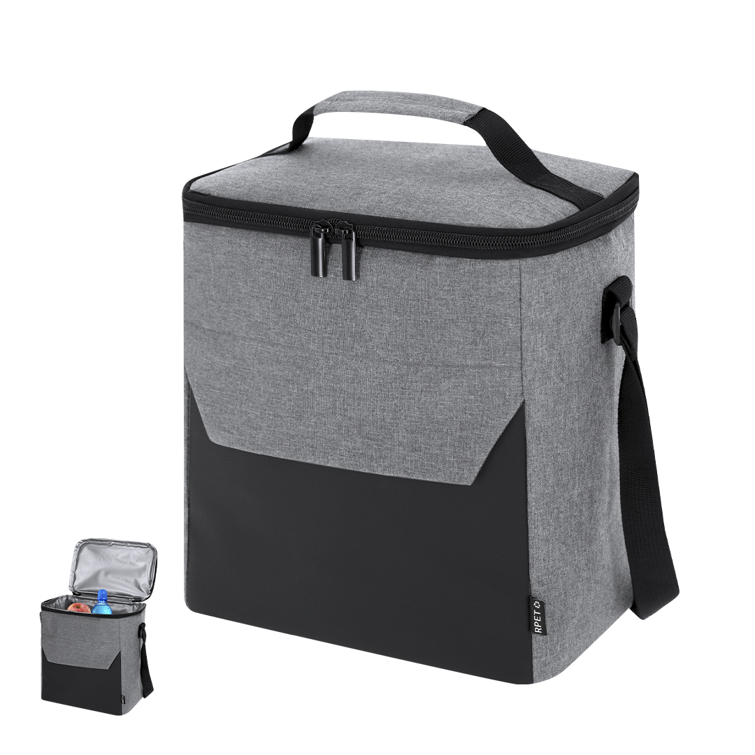 Nevera personalizada Jocko de RPET con PU y asa acolchada - Verano - Regalo Promocional Personalizado