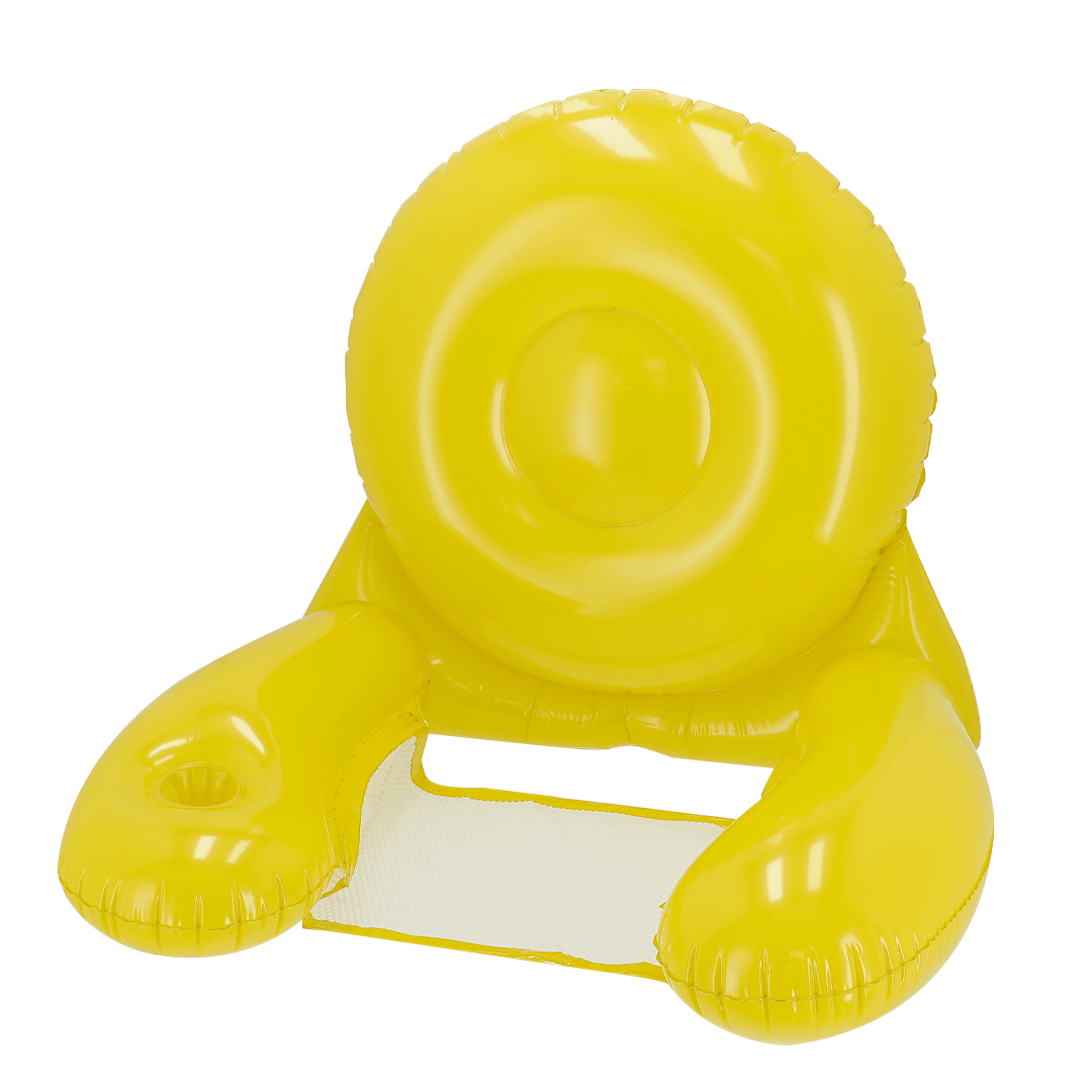Sillón personalizado Kokoro de PVC con redecilla y reposabrazos - Verano - Regalo Promocional Personalizado