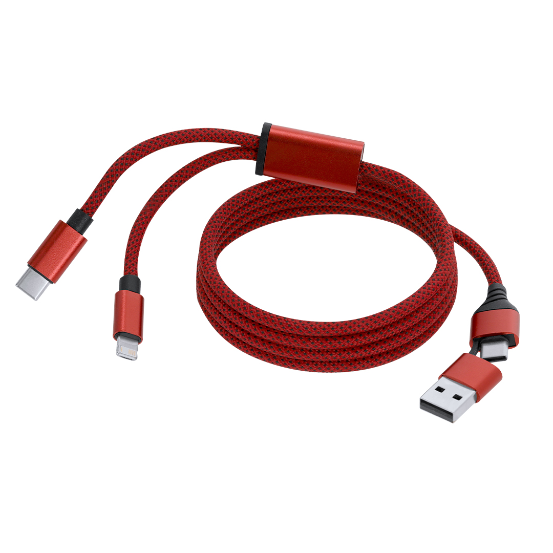 Cable Cargador Briony - Tecnología - Regalo Promocional Personalizado