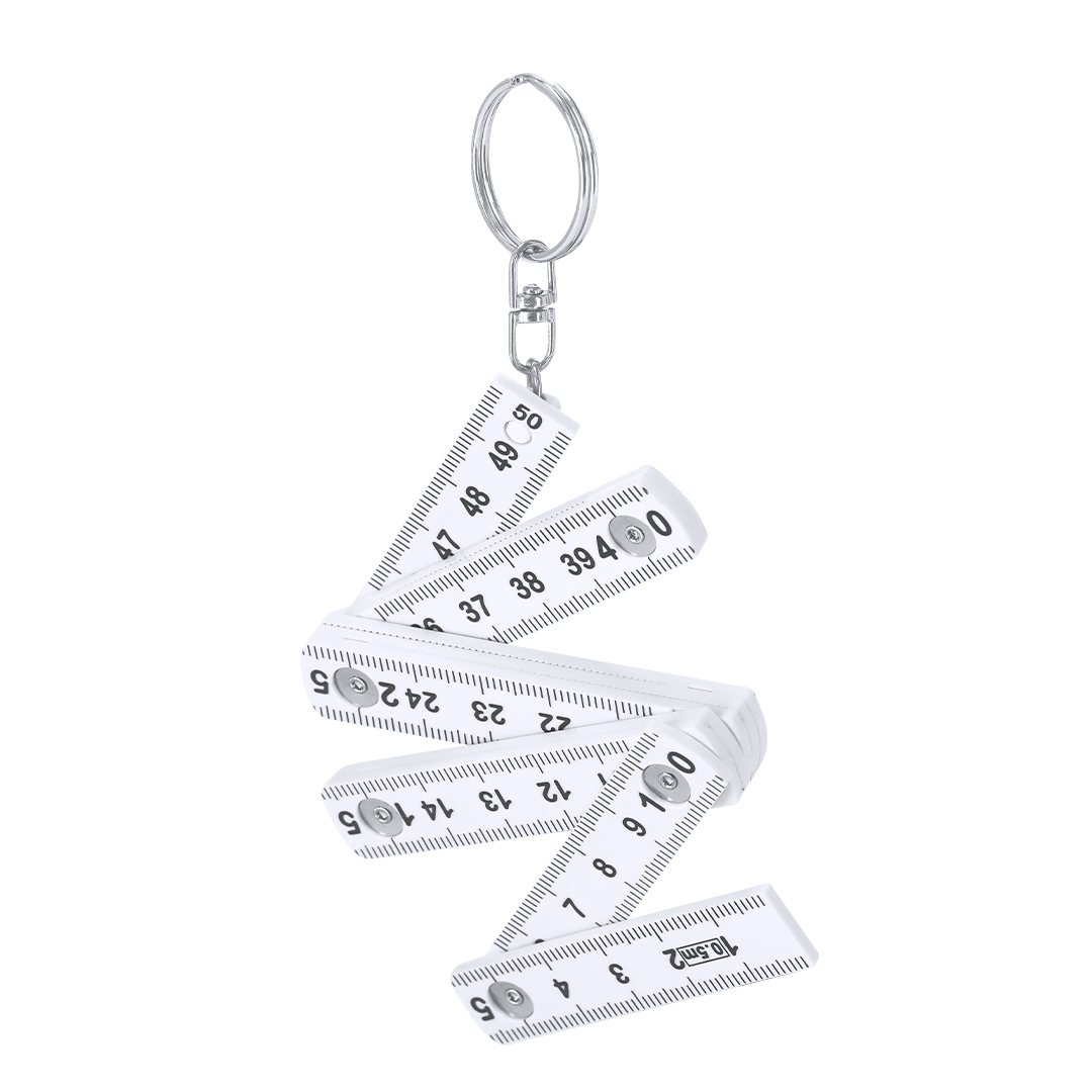 Llavero Regla Qivan - Llaveros, pins y chapas - Regalo Promocional Personalizado - vista alternativa