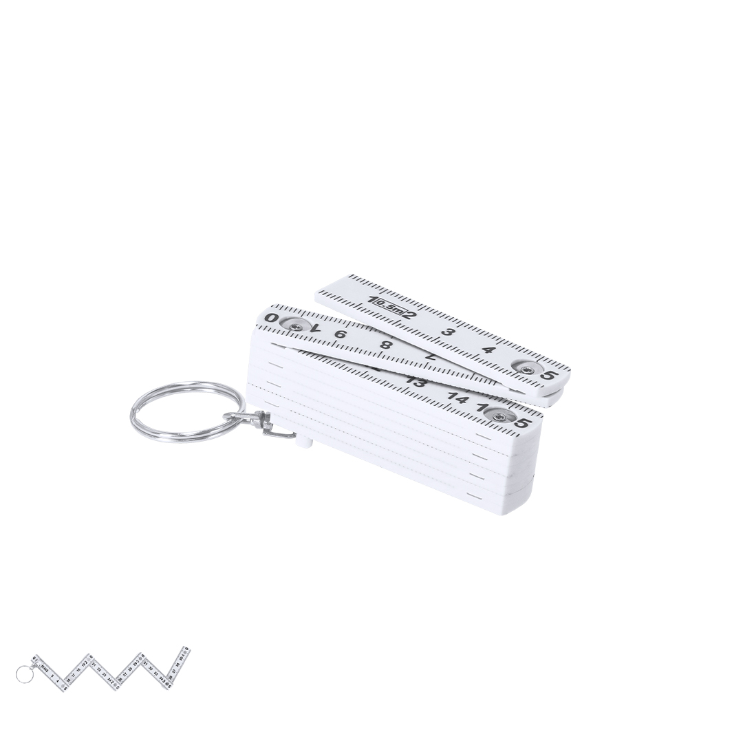 Llavero Regla Qivan - Llaveros, pins y chapas - Regalo Promocional Personalizado