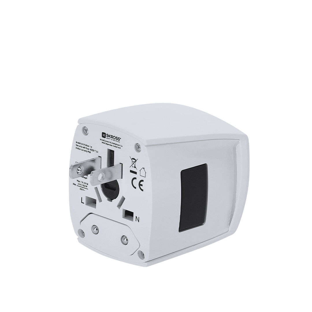 Adaptador Viaje Universal Skross MUV MICRO - Viaje - Regalo Promocional Personalizado - imagen 7
