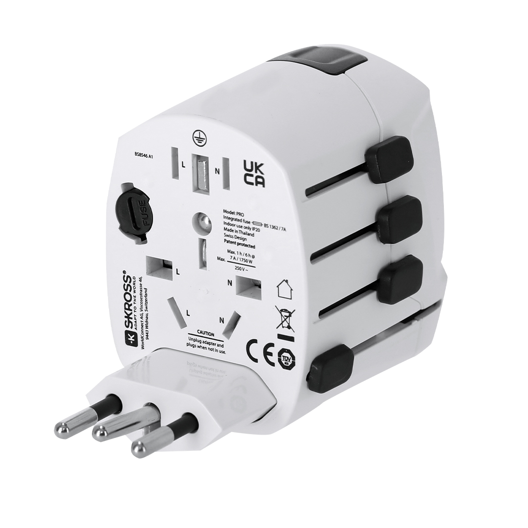 Adaptador Viaje Universal Skross PRO 3-POLE - Viaje - Regalo Promocional Personalizado - imagen 3