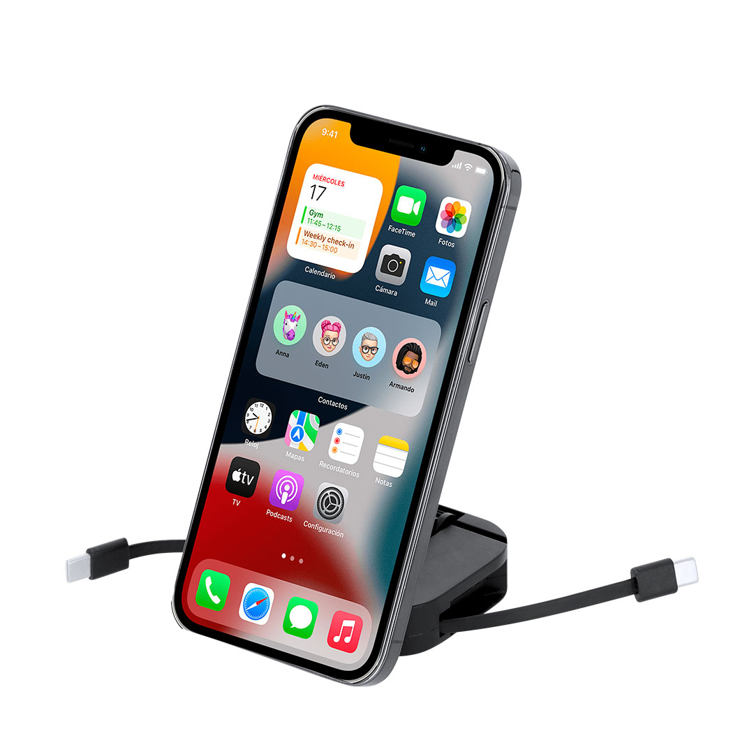 Cable Cargador Soporte Witan - Tecnología - Regalo Promocional Personalizado - imagen 3