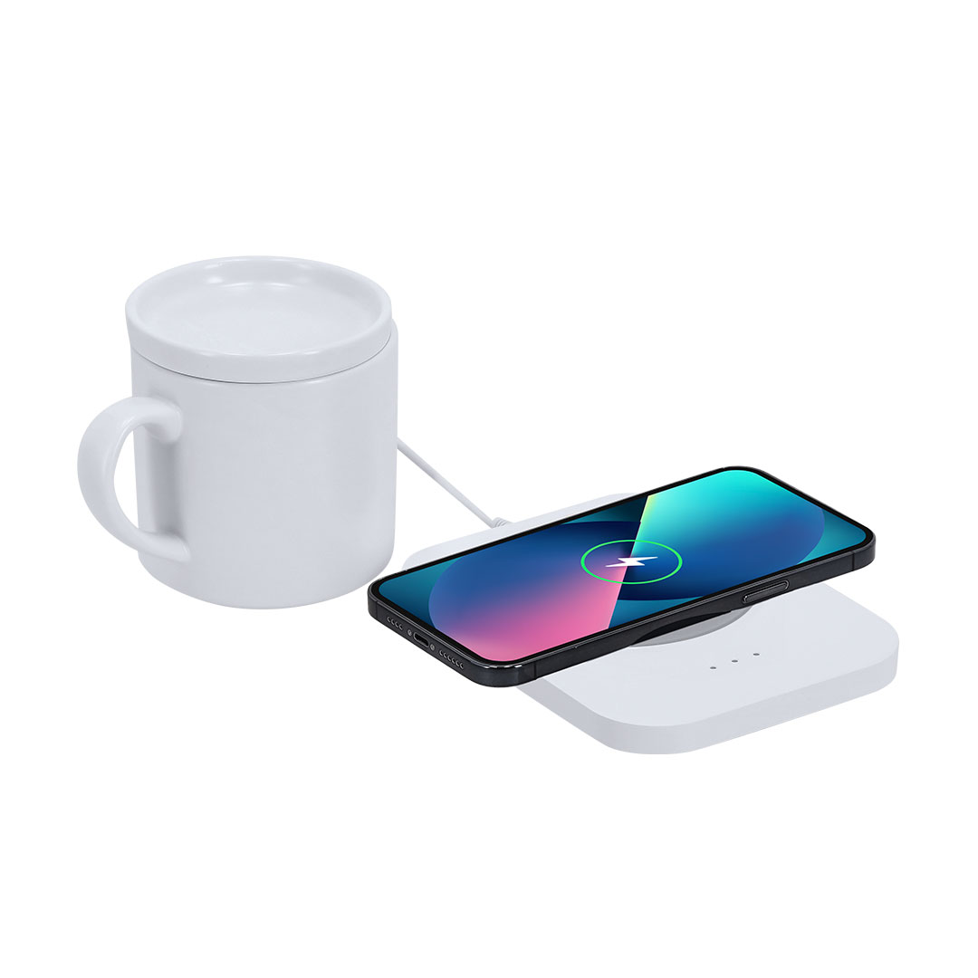 Calentador Tazas Cargador Wasoox - Tazas y vasos personalizados - Regalo Promocional Personalizado - vista alternativa