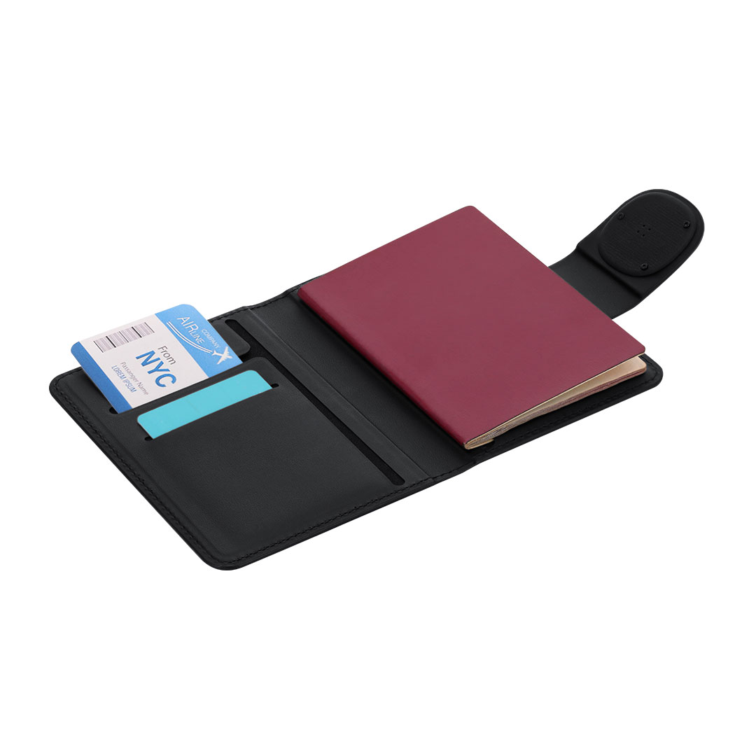 Funda Pasaporte Localizador Rebec - Carteras y monederos personalizados - Regalo Promocional Personalizado - imagen 4