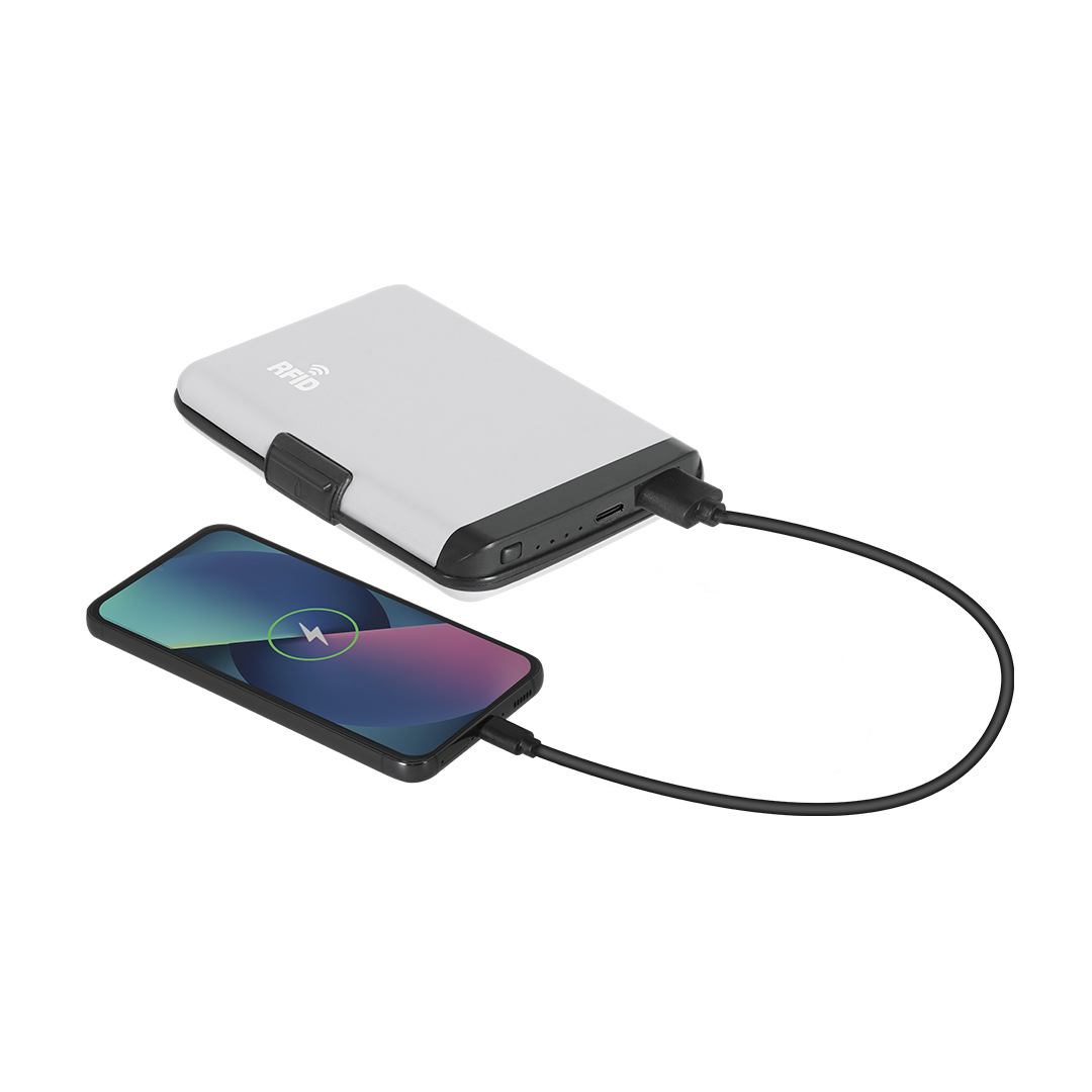 Tarjetero Power Bank Chefler - Tecnología - Regalo Promocional Personalizado - vista alternativa