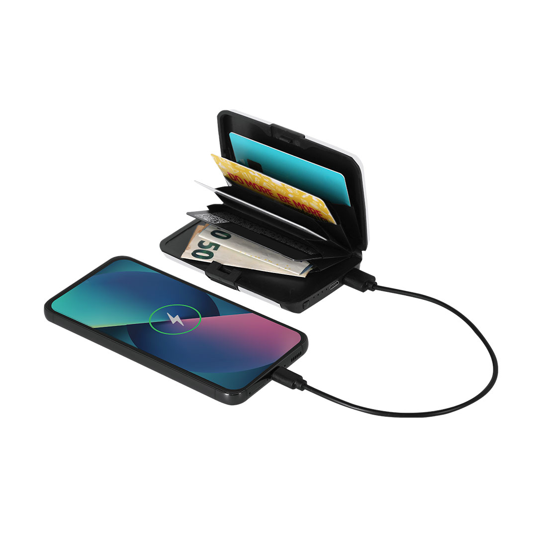 Tarjetero Power Bank Chefler - Tecnología - Regalo Promocional Personalizado - imagen 3
