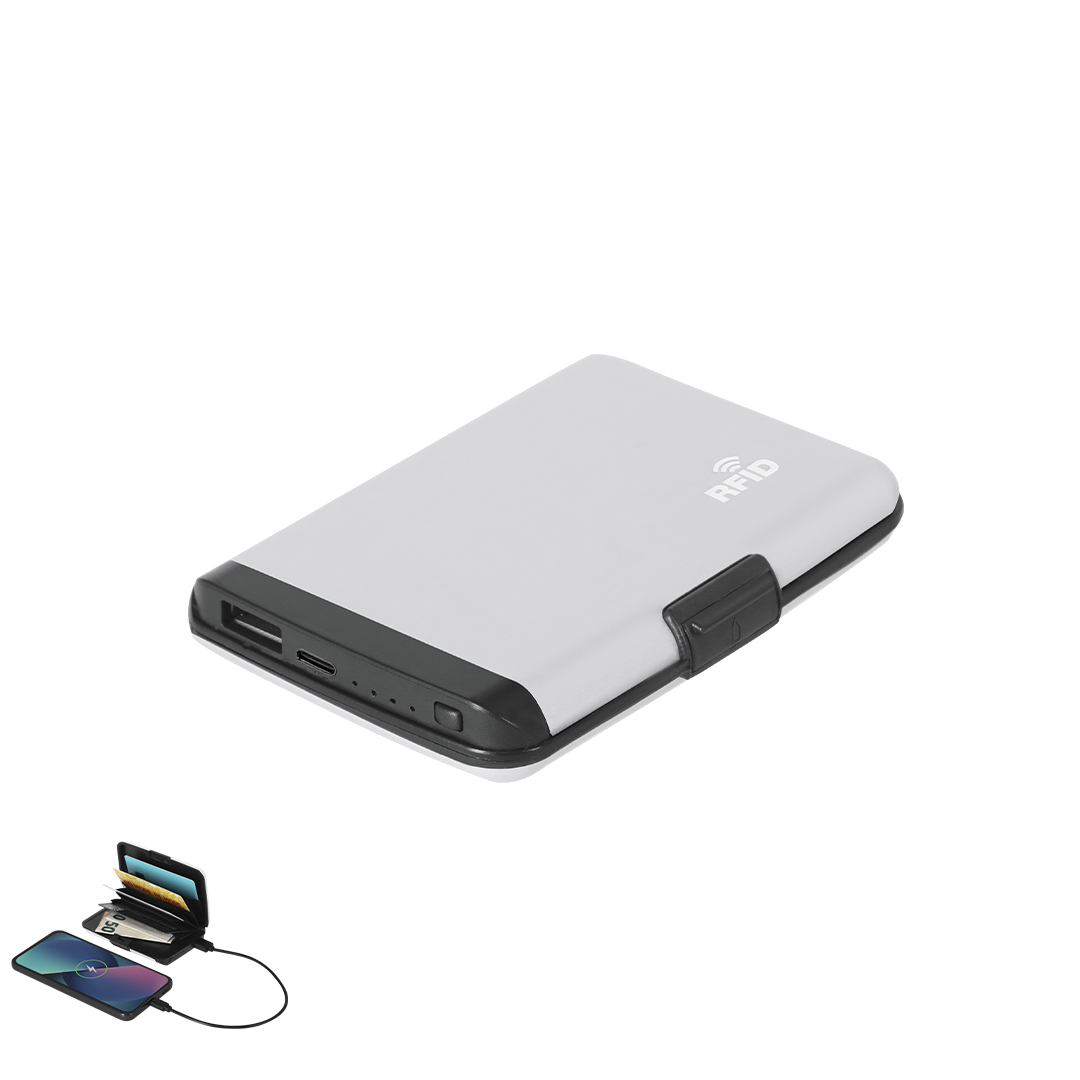 Tarjetero Power Bank Chefler - Tecnología - Regalo Promocional Personalizado