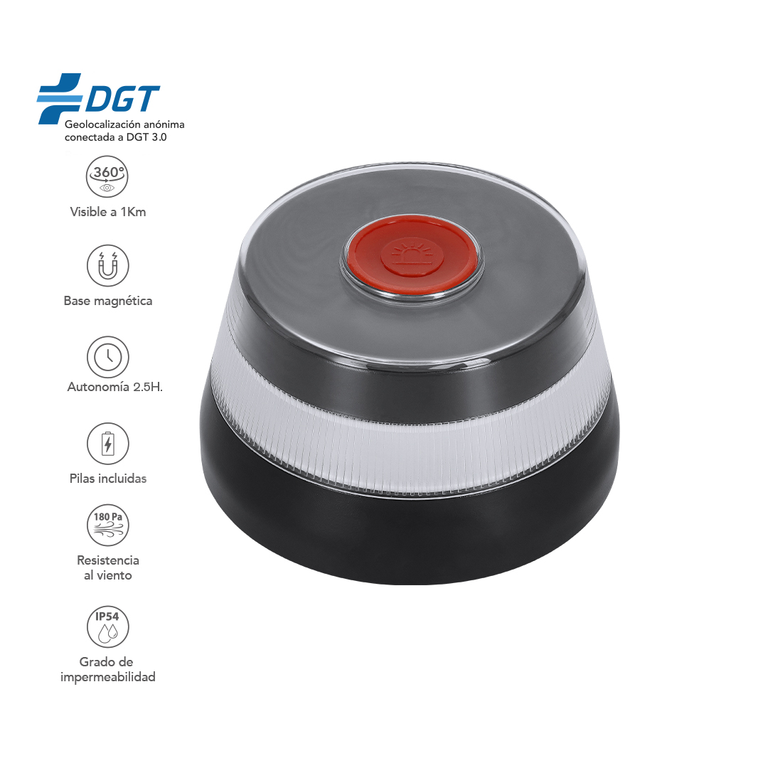 Luz Emergencia V16 Geolocalizada Pylon - Novedades - Regalo Promocional Personalizado