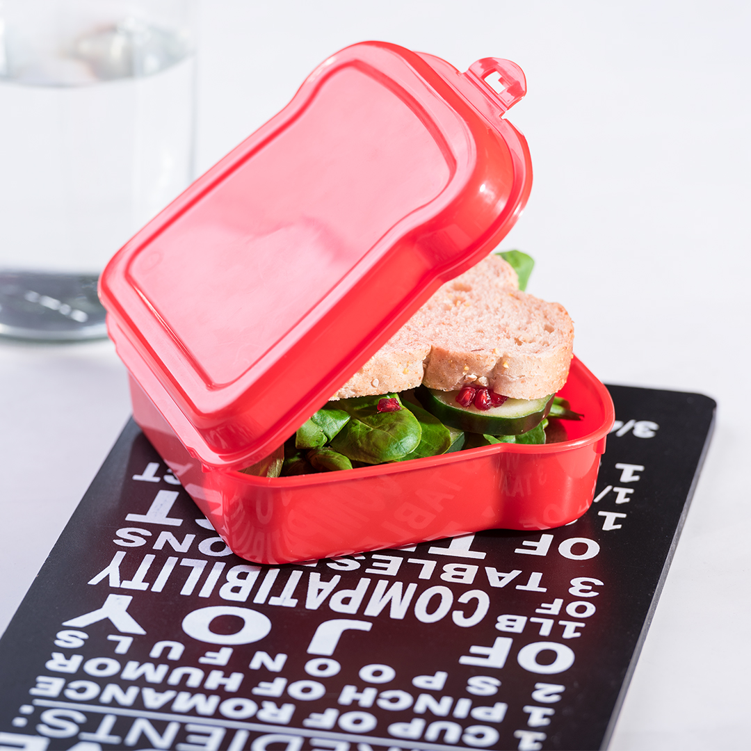 Fiambrera para sandwich personalizada Noix de 450ml colores vivos - Viaje - Regalo Promocional Personalizado - imagen 3