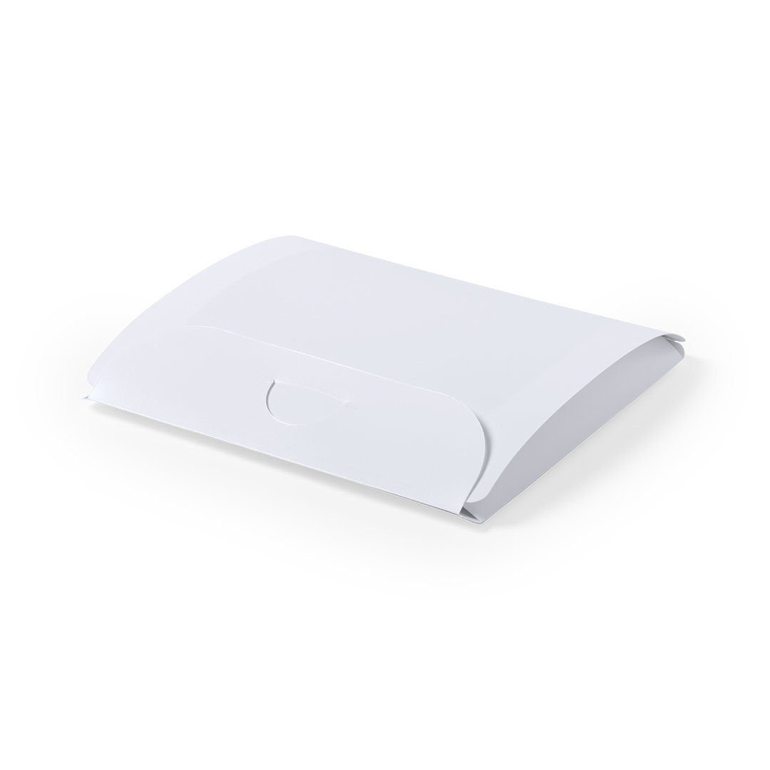 Portatodo personalizado Liven de PP blanco mate XL con sistema plegado - Protección e Higiene - Regalo Promocional Personalizado - imagen 3