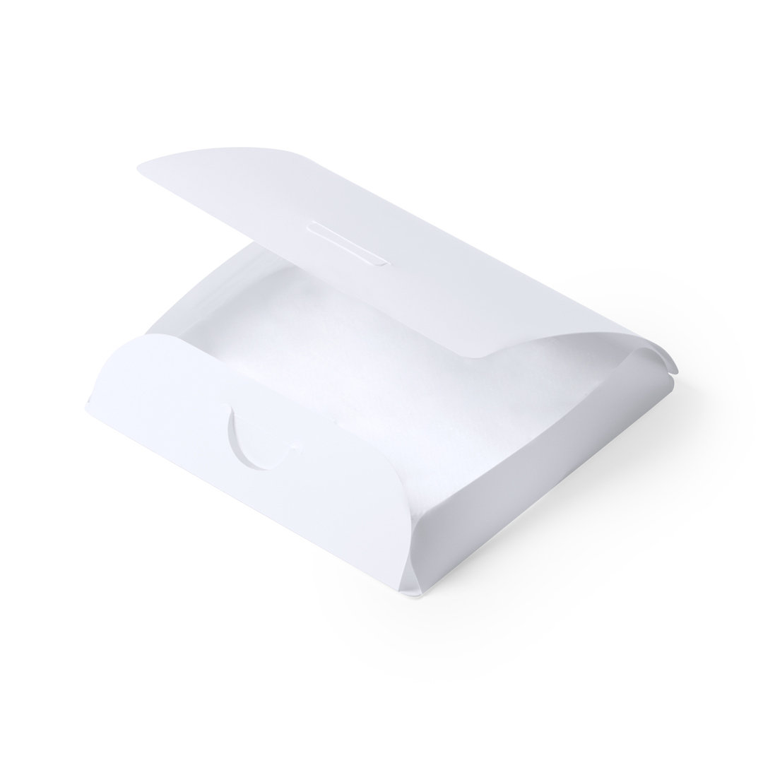 Portatodo personalizado Liven de PP blanco mate XL con sistema plegado - Protección e Higiene - Regalo Promocional Personalizado - imagen 5
