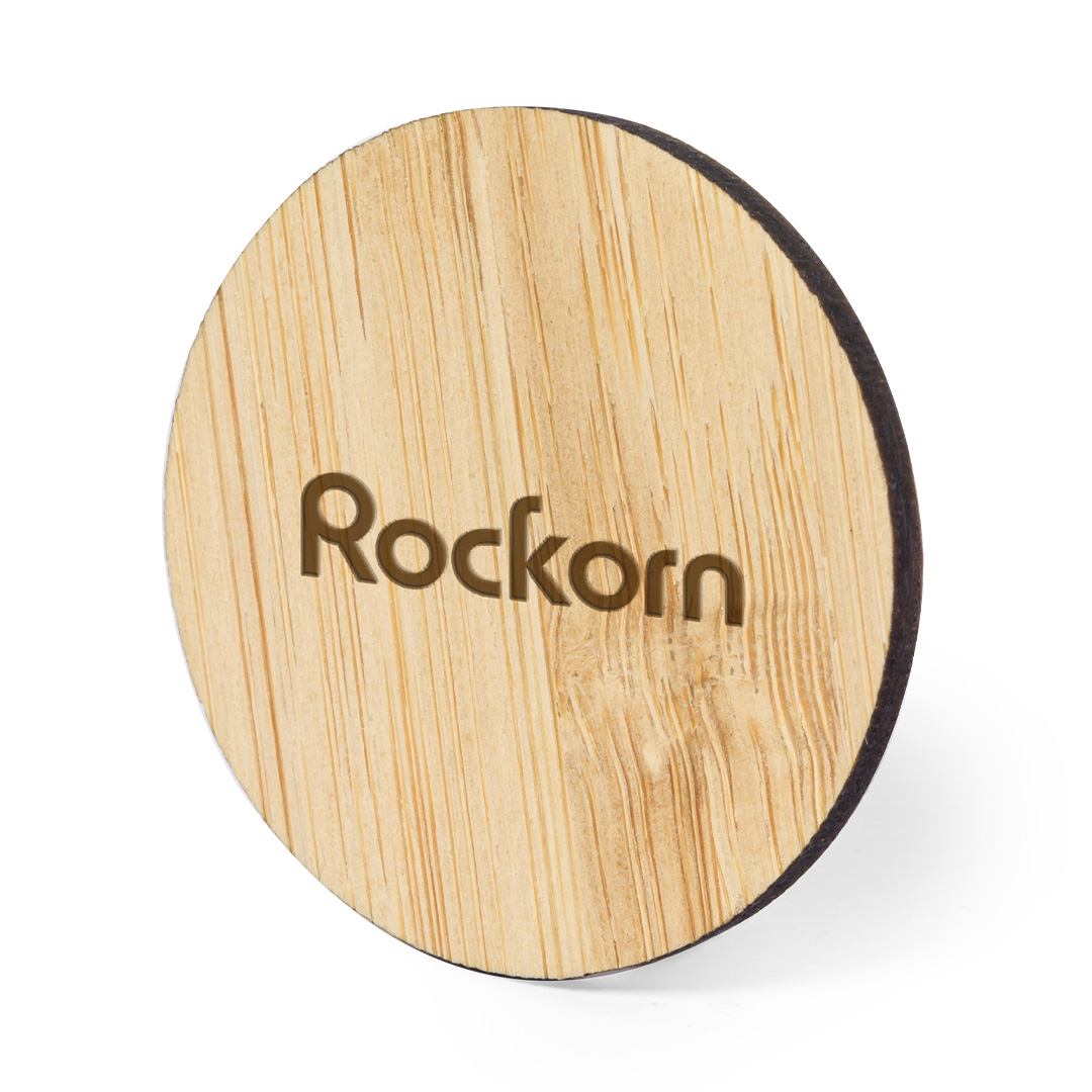 Pin personalizado Royers de bambú europeo magnético