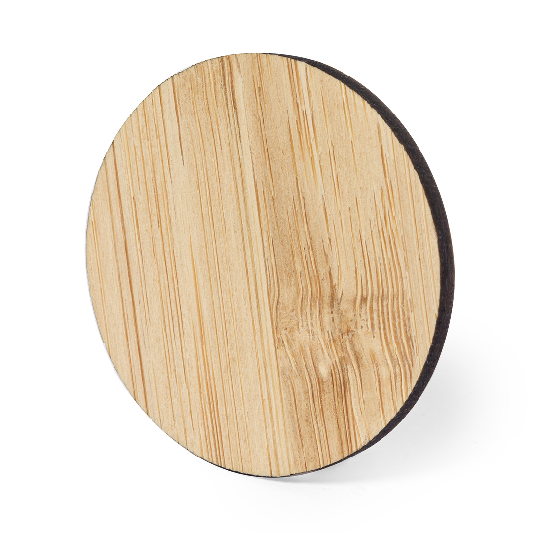 Pin personalizado Royers de bambú europeo magnético - Pins personalizados - Regalo Promocional Personalizado - vista alternativa