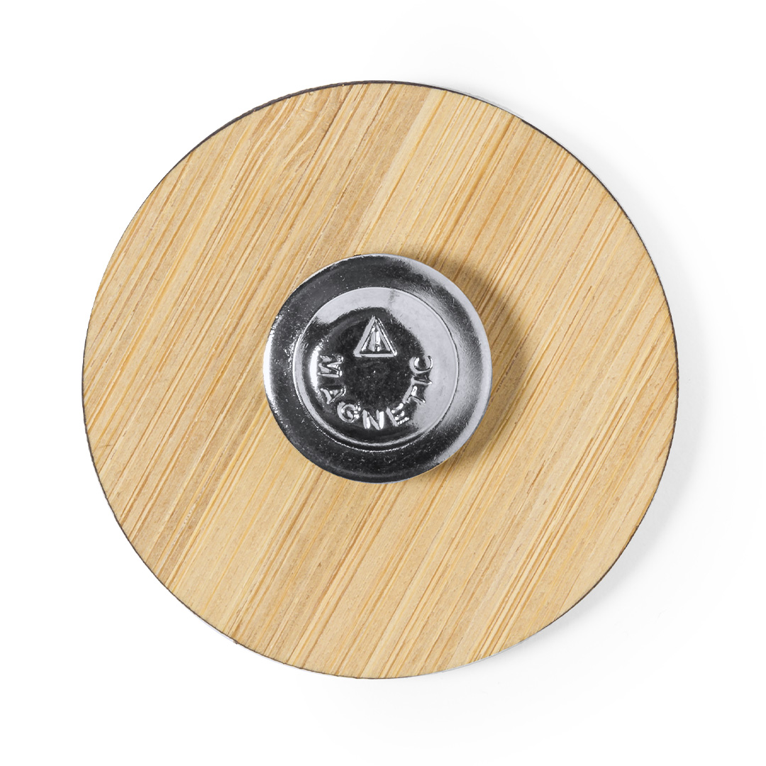 Pin personalizado Royers de bambú europeo magnético - Pins personalizados - Regalo Promocional Personalizado - imagen 3