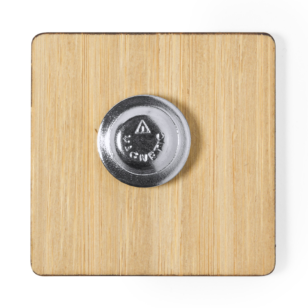 Pin personalizado Royers de bambú europeo magnético - Pins personalizados - Regalo Promocional Personalizado - imagen 4