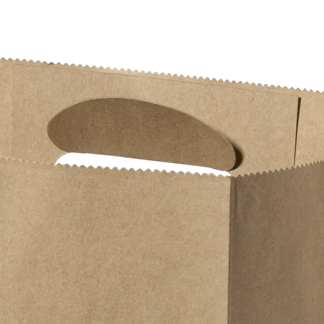 Bolsa personalizada Collins de papel reciclado 80g nature - Hogar - Regalo Promocional Personalizado - vista alternativa