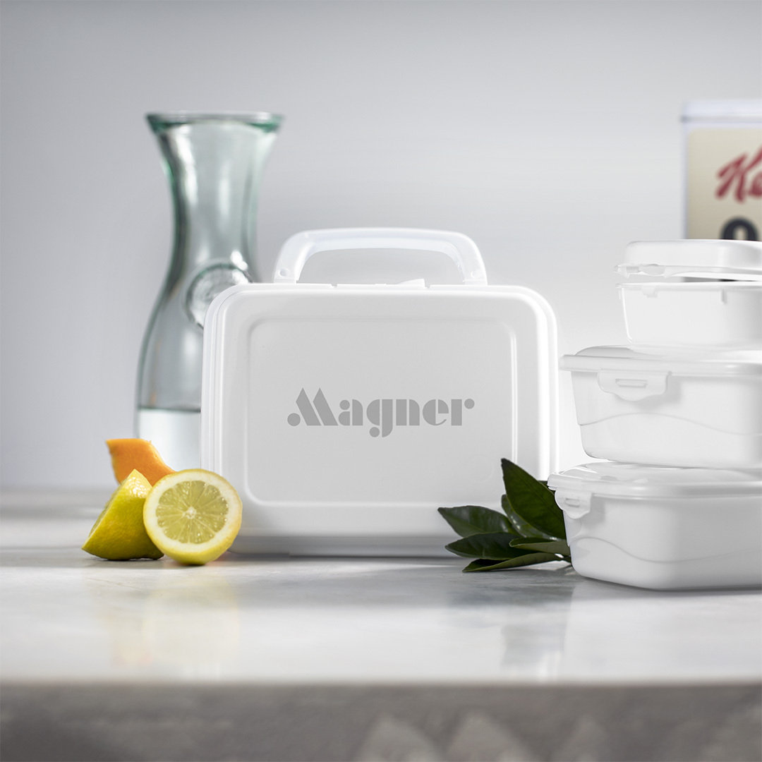 Fiambrera personalizada Chosal de PP blanco de 1L europea - Viaje - Regalo Promocional Personalizado - imagen 4
