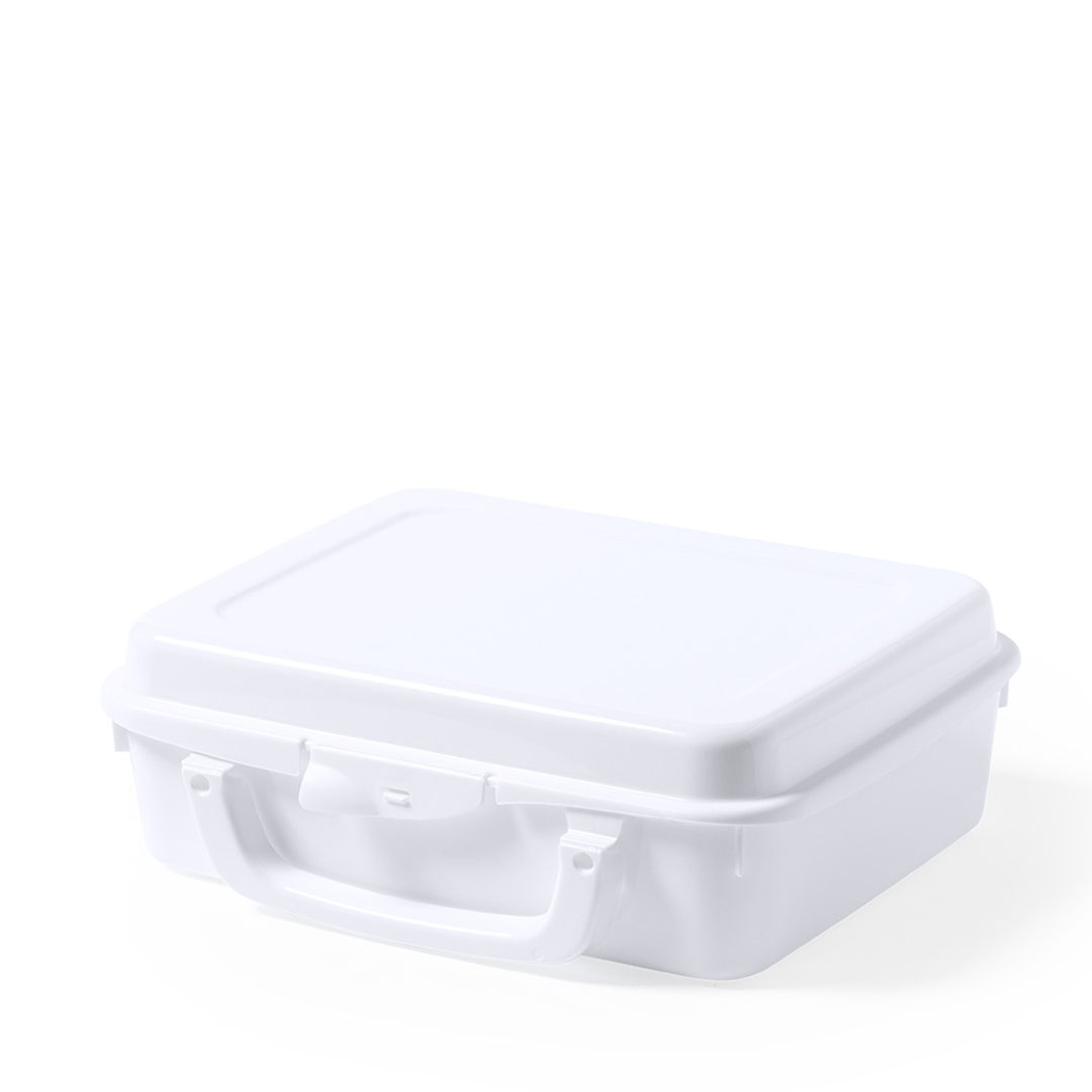 Fiambrera personalizada Chosal de PP blanco de 1L europea - Viaje - Regalo Promocional Personalizado