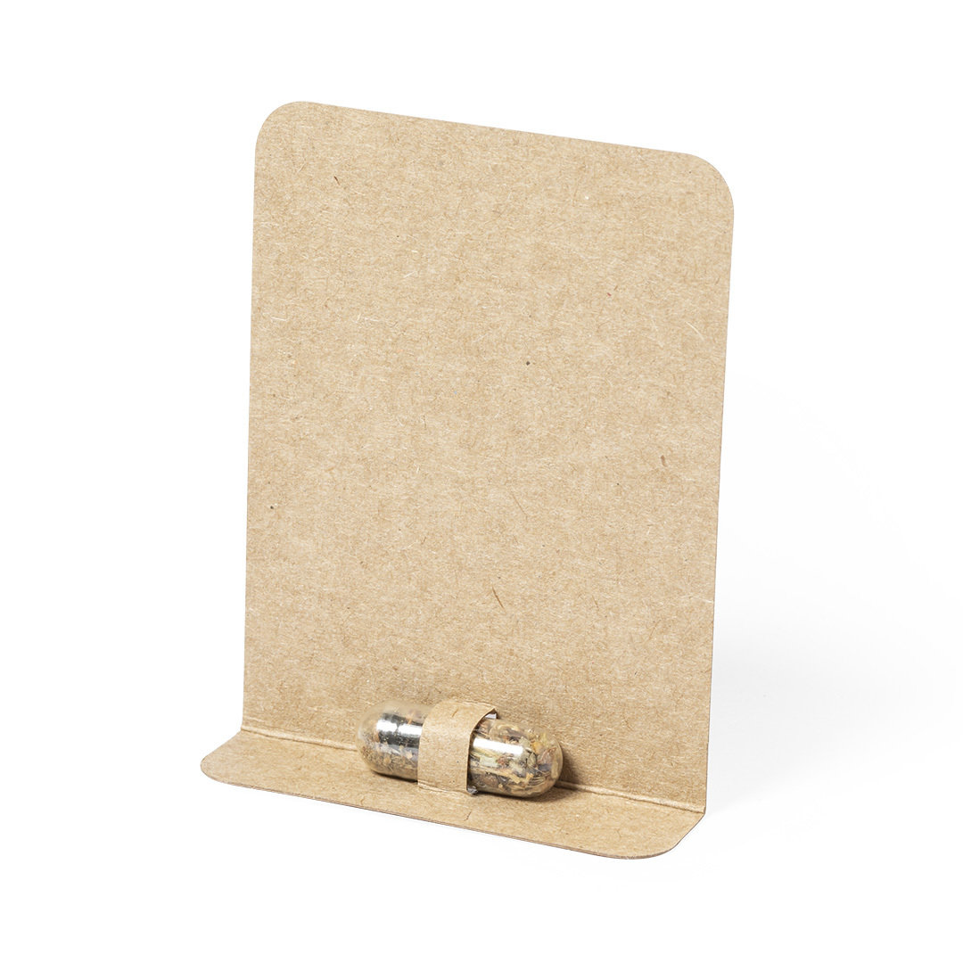 Cápsula personalizada de semillas Biyok con flores silvestres - Otros accesorios bodega - Regalo Promocional Personalizado - vista alternativa