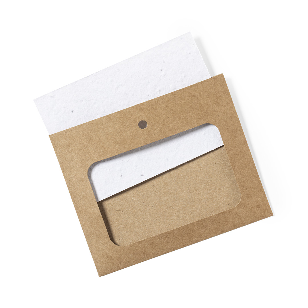Identificador de semillas personalizado Binem de cartón reciclado papel plantable - Oficina - Regalo Promocional Personalizado - imagen 4