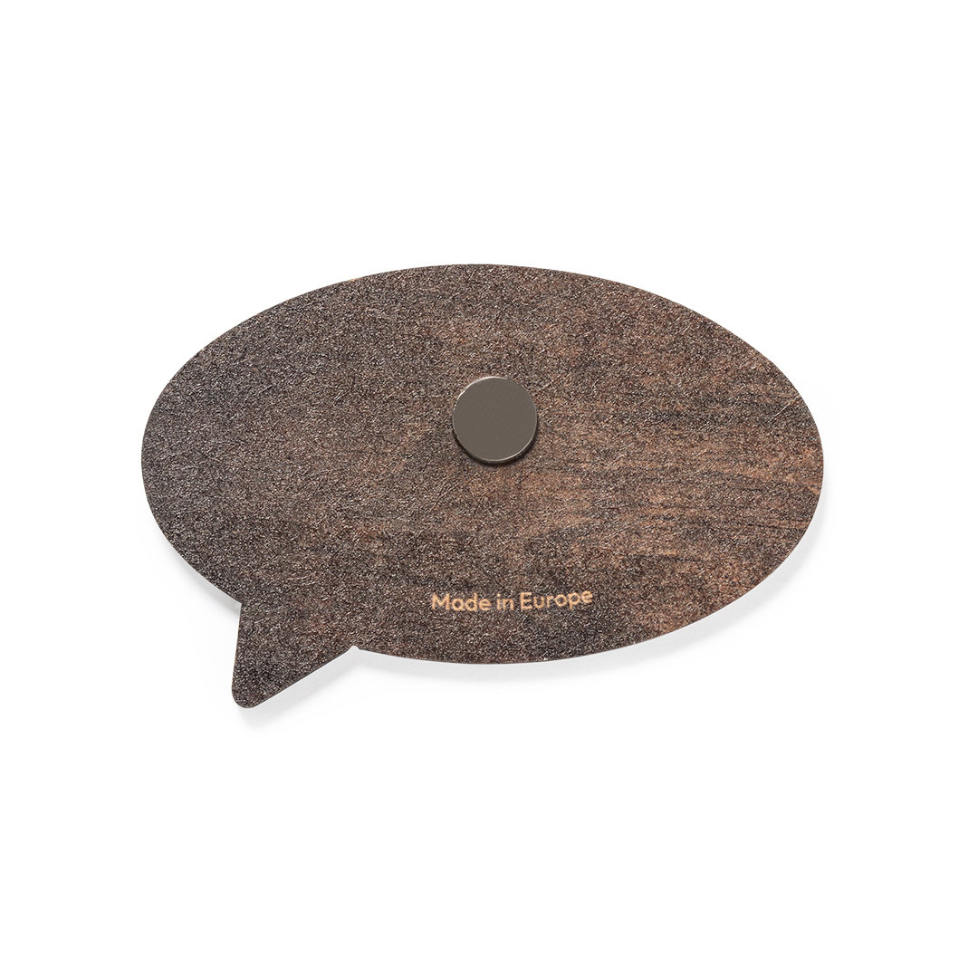 Imán personalizado Talier bocadillo de madera natural acabado bicolor - Imanes personalizados - Regalo Promocional Personalizado - vista alternativa