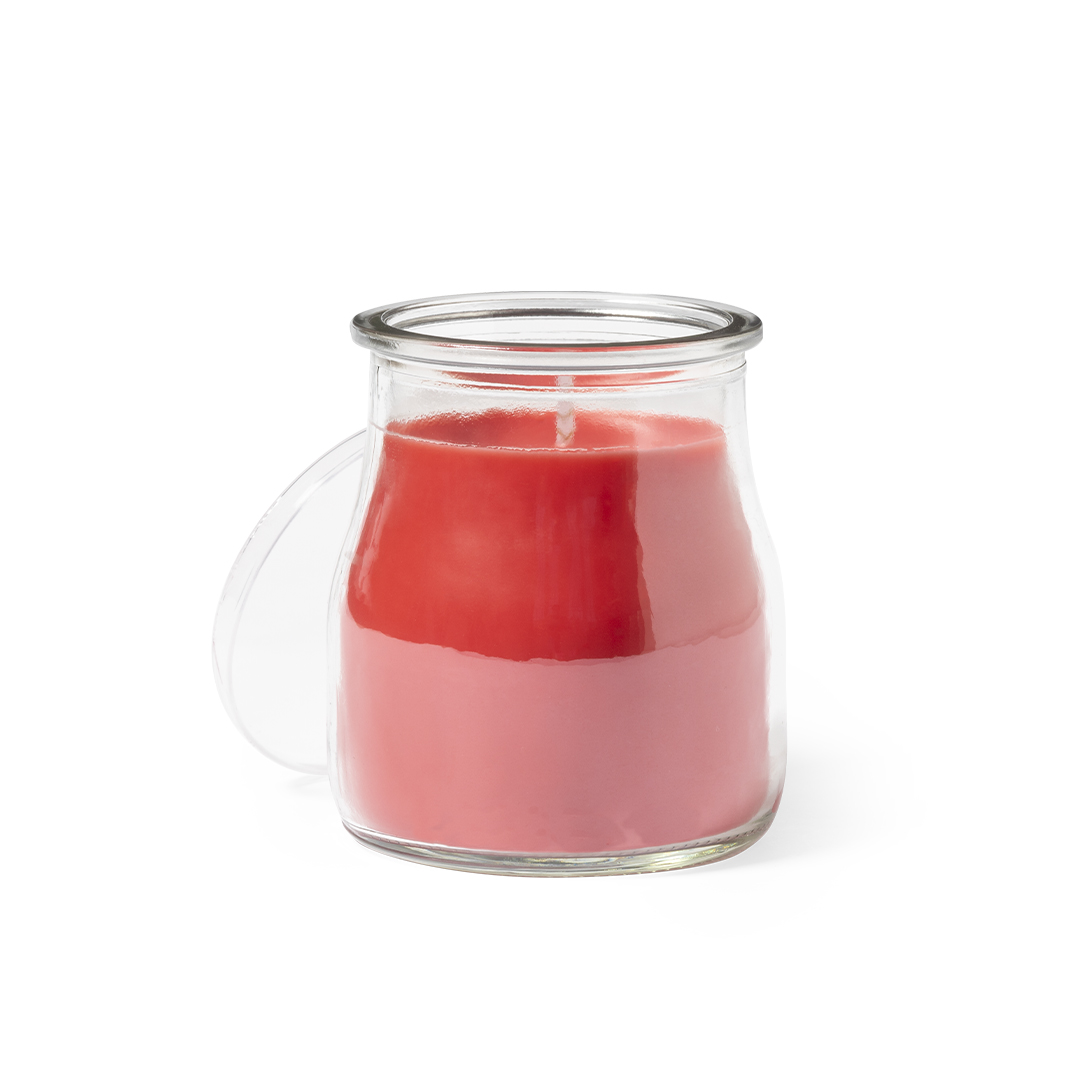Vela aromática personalizada Saicer de cristal con aromas variados Made In Europe - Velas personalizadas - Regalo Promocional Personalizado