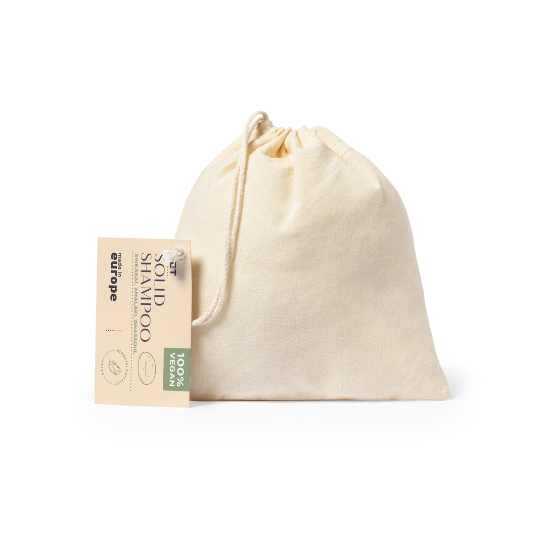 Set  champús personalizado Turuen veganos sólidos con bolsa algodón - Otros cuidado personal - Regalo Promocional Personalizado - imagen 4