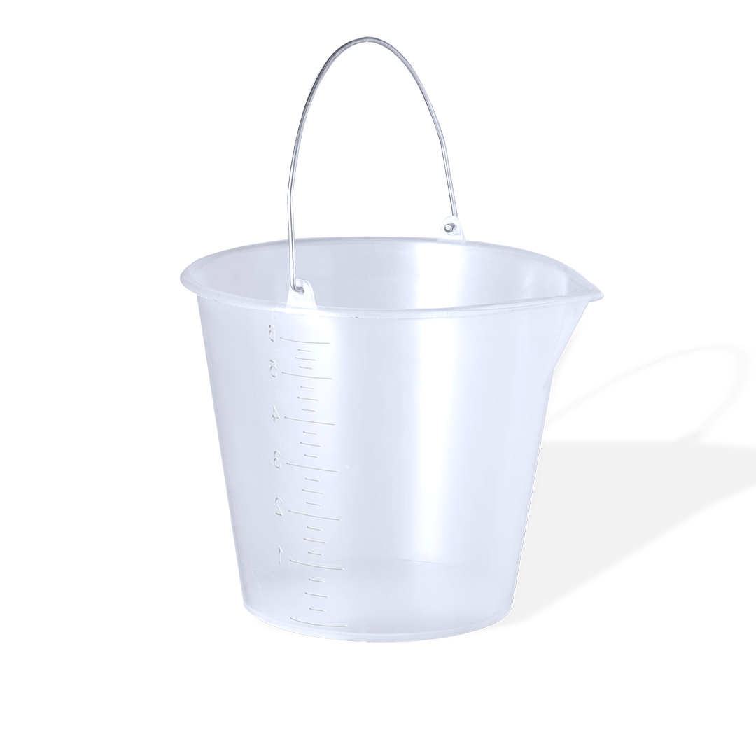 Cubo medidor personalizado Manson de PP transparente de 6 litros - Jardín - Regalo Promocional Personalizado - imagen 3
