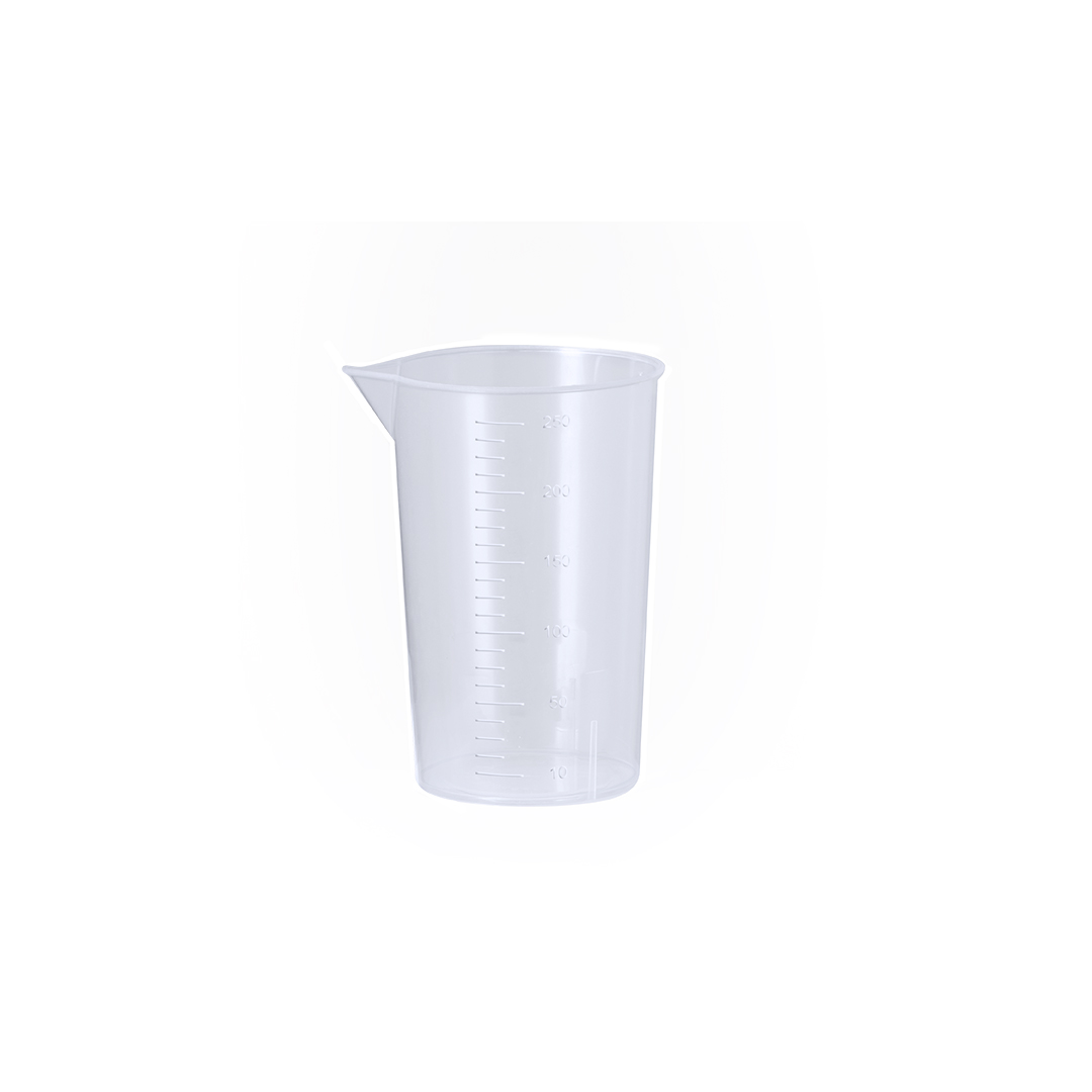 Vaso medidor personalizado Felix de PP transparente de 250ml - Tazas y vasos personalizados - Regalo Promocional Personalizado