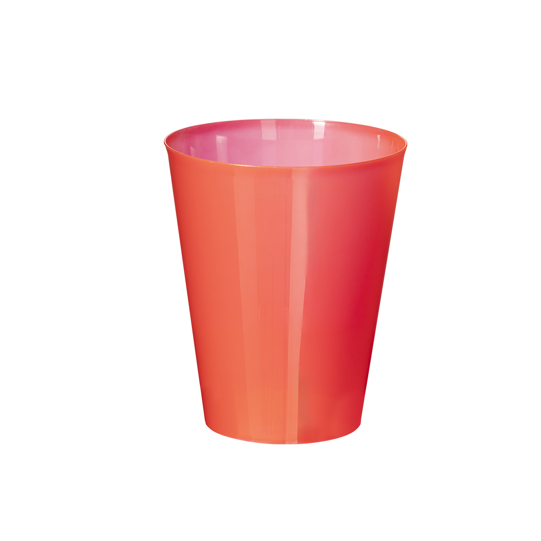 Vaso personalizado Colorbert de PP multicolor de 500ml