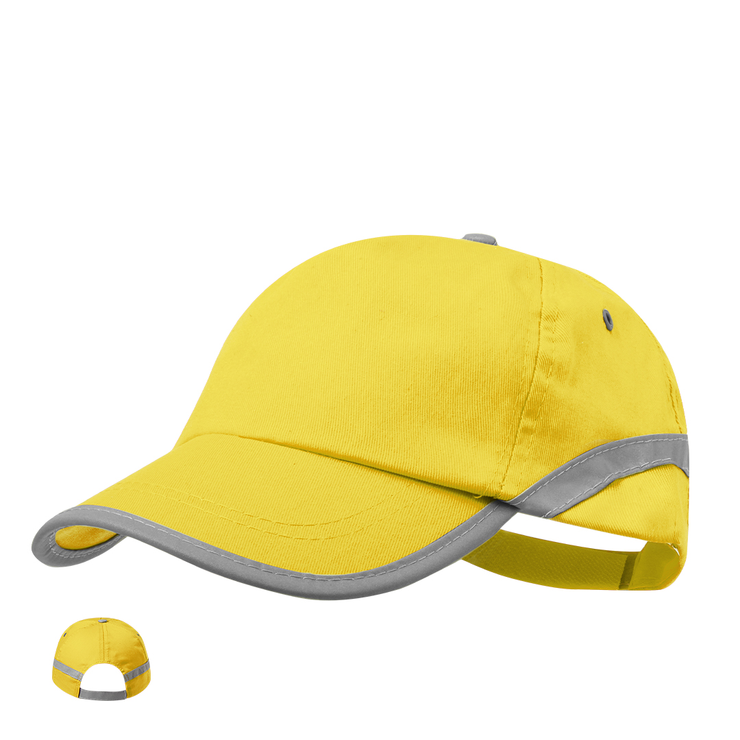 Gorra personalizada Tarea de 5 paneles algodón reflectante - Gorras y sombreros - Regalo Promocional Personalizado