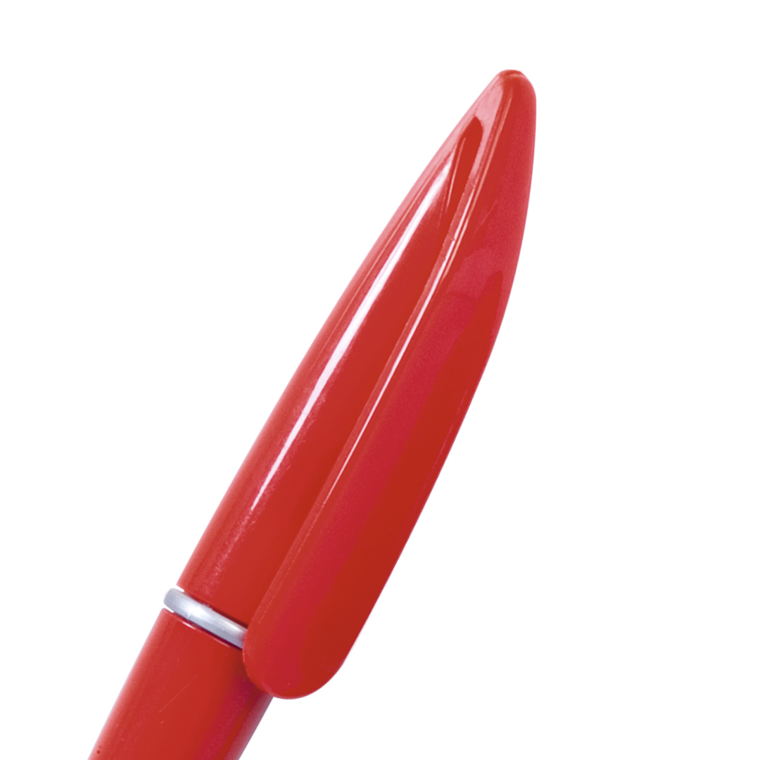 Minibolígrafo personalizado Hall giratorio con clip gran tamaño