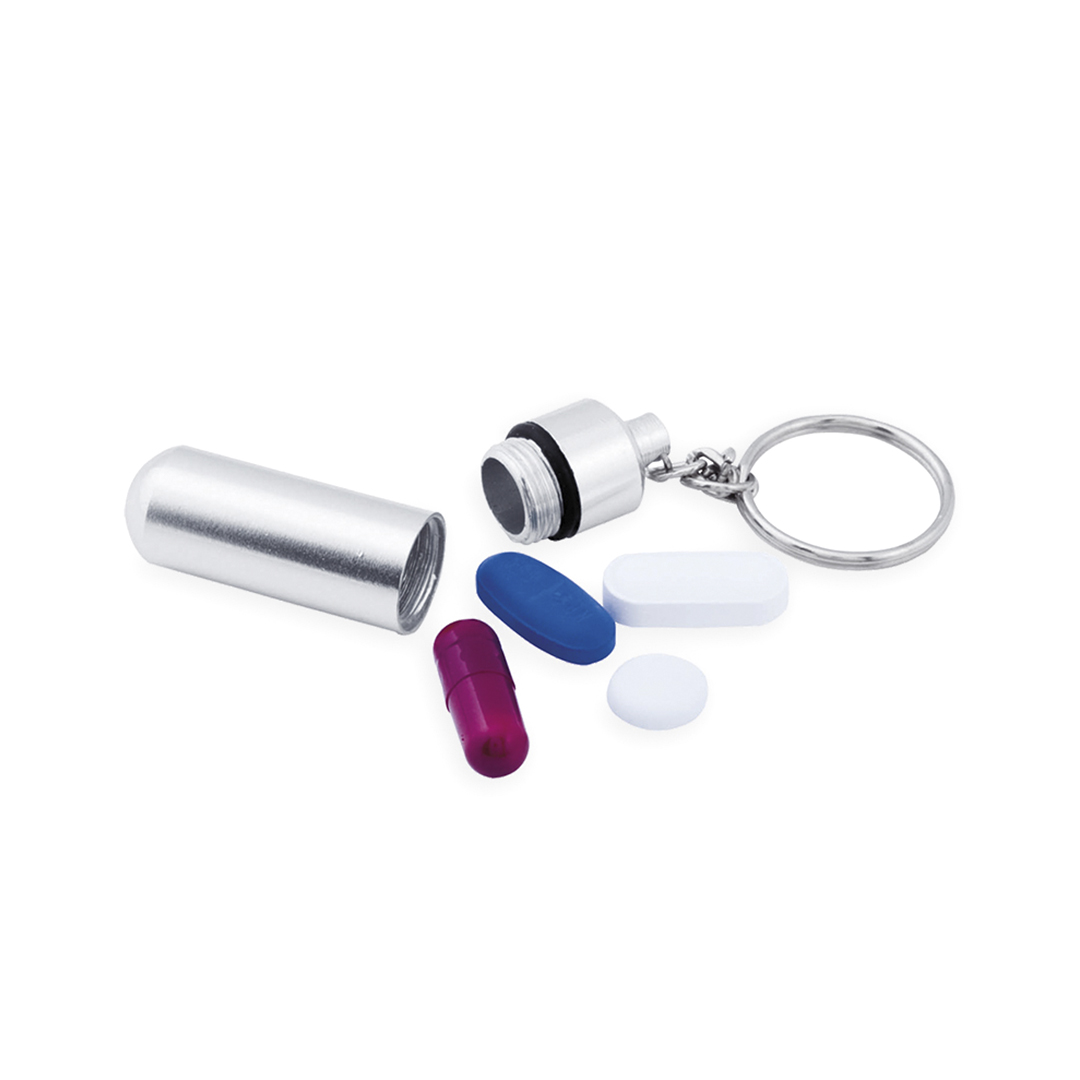 Llavero Pastillero Alumpill - Pastilleros personalizados - Regalo Promocional Personalizado - imagen 3