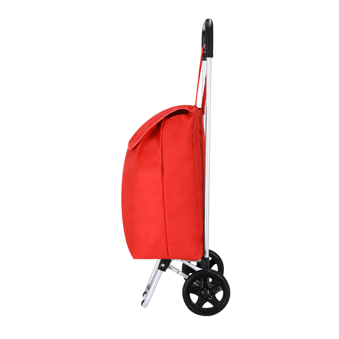 Carro compra personalizado Max plegable de poliéster 600D con ruedas reforzadas - Hogar - Regalo Promocional Personalizado - vista alternativa