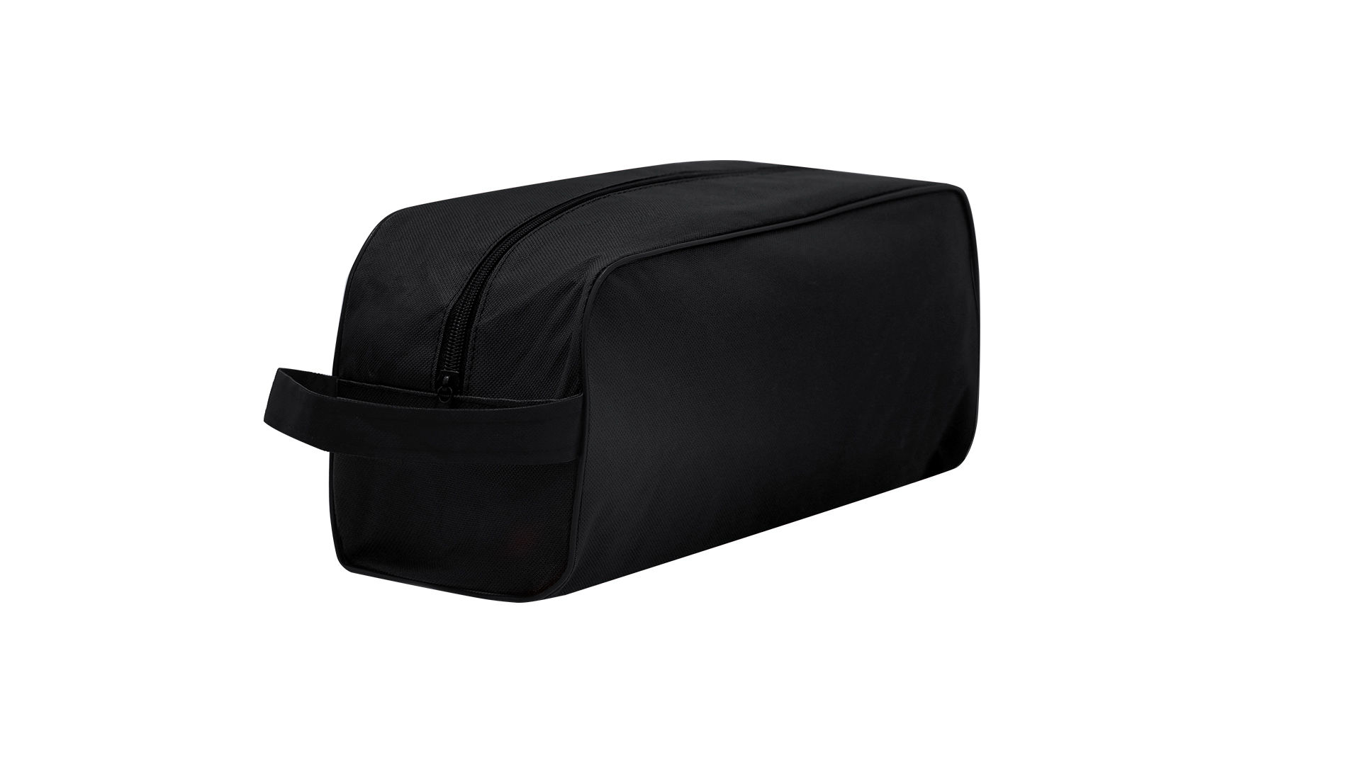 Zapatillero personalizado Pirlo de poliéster 600D con asa transporte negro - Zapatilleros personalizados - Regalo Promocional Personalizado - vista alternativa